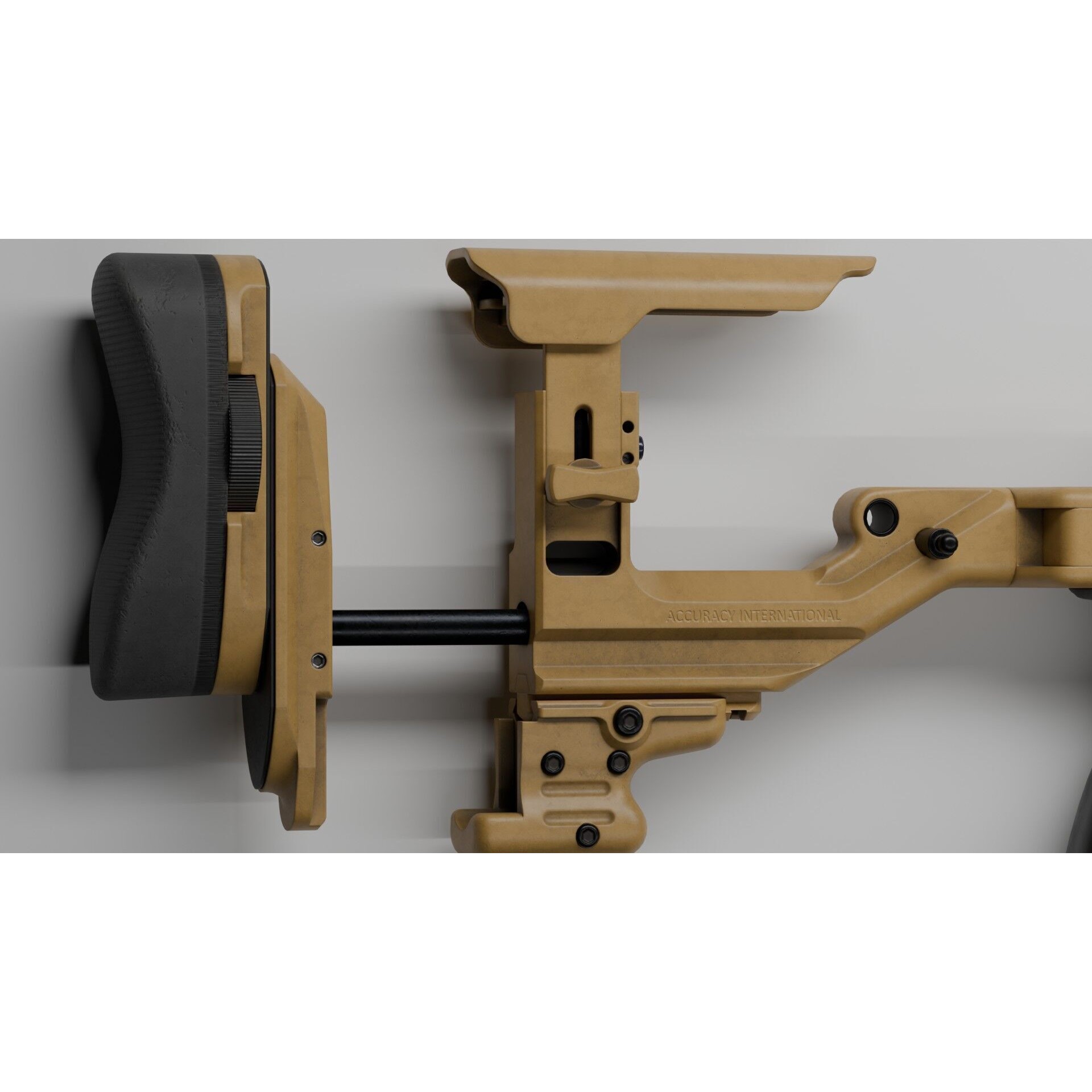 Accuracy International AX 50 ELR 3D Model – Low Poly PBR Game Asset, FBX - View 9