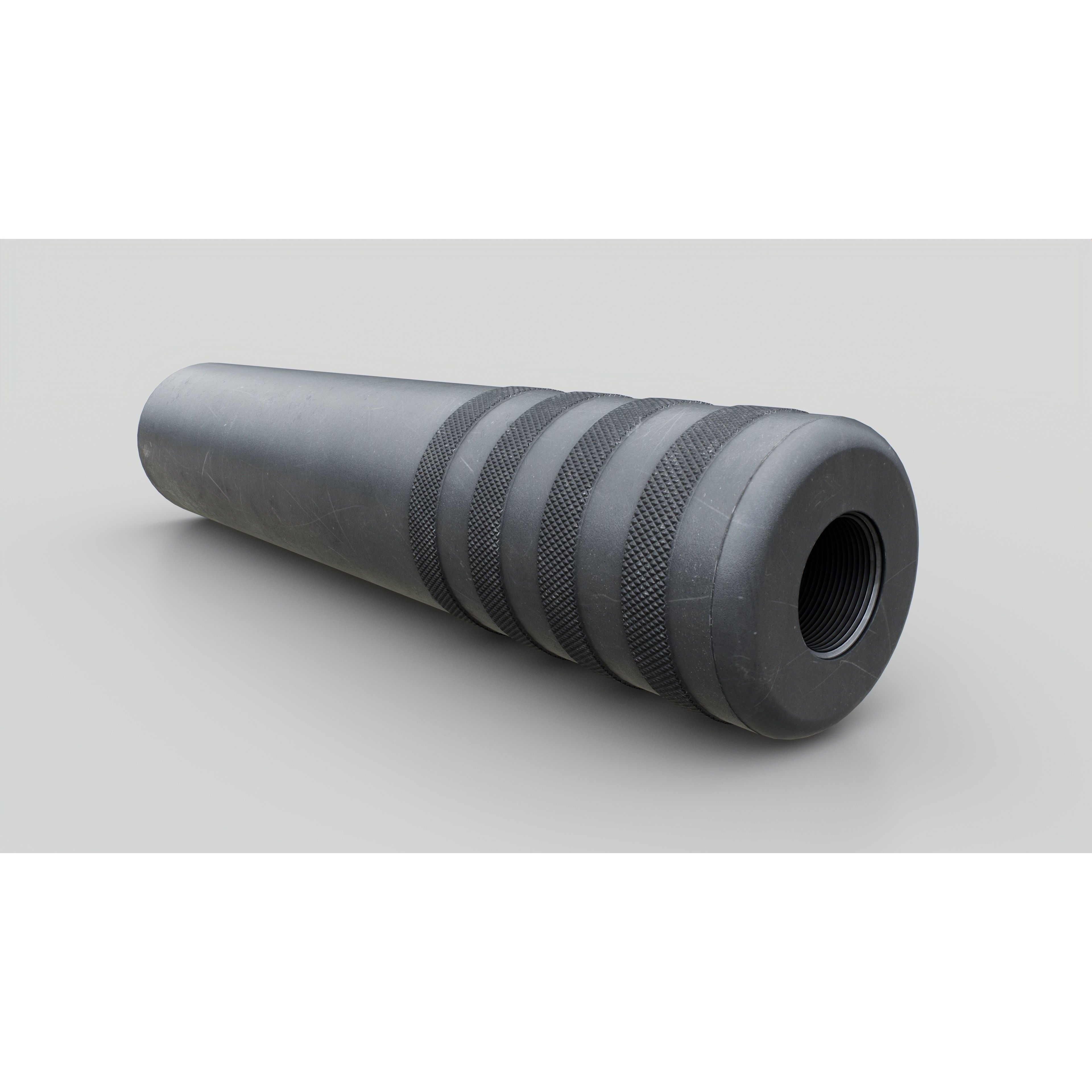 Elite Iron Windtalker AMF 408 CheyTac Suppressor 3D Model – Low Poly Game Asset, FBX - View 13