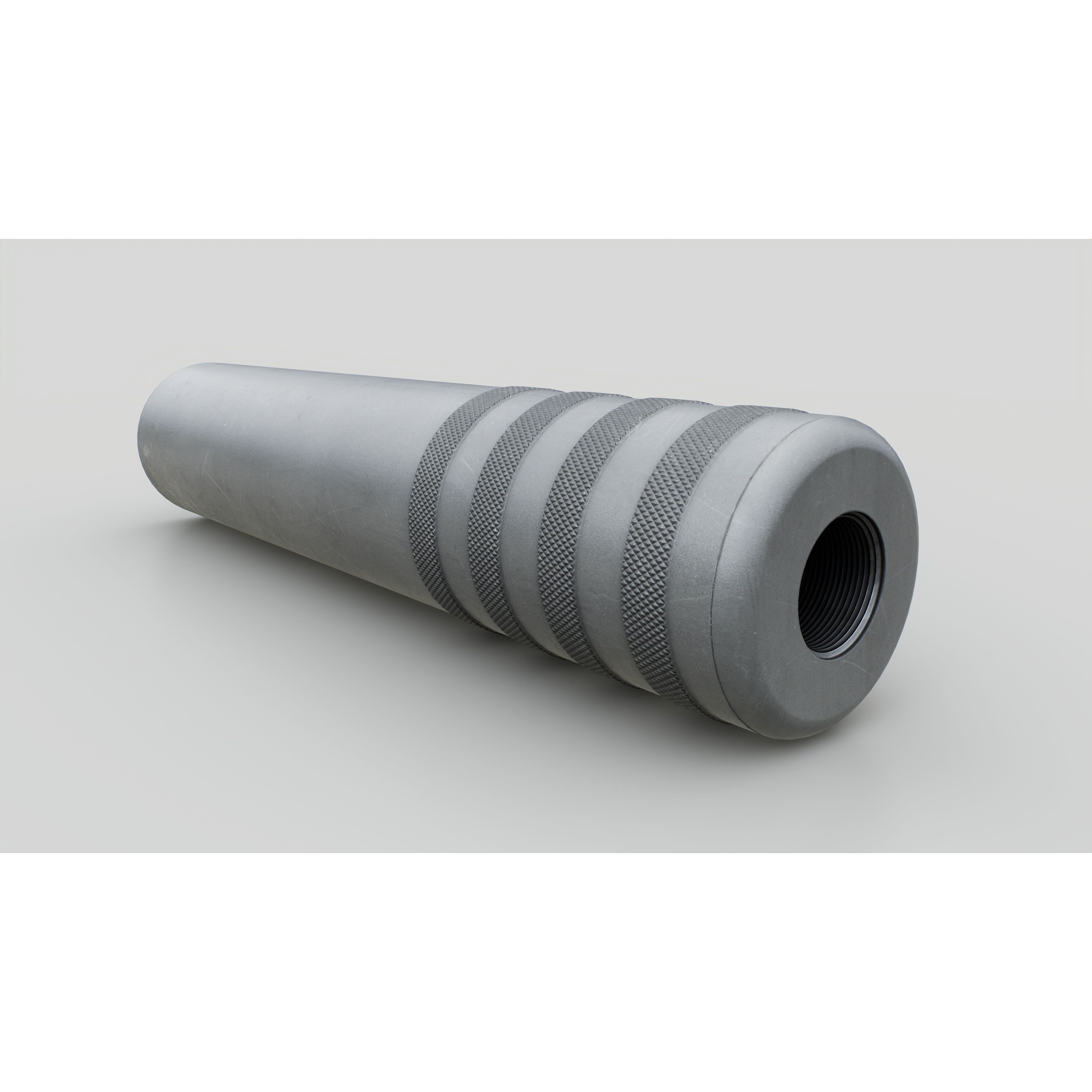Elite Iron Windtalker AMF 408 CheyTac Suppressor 3D Model – Low Poly Game Asset, FBX - View 14