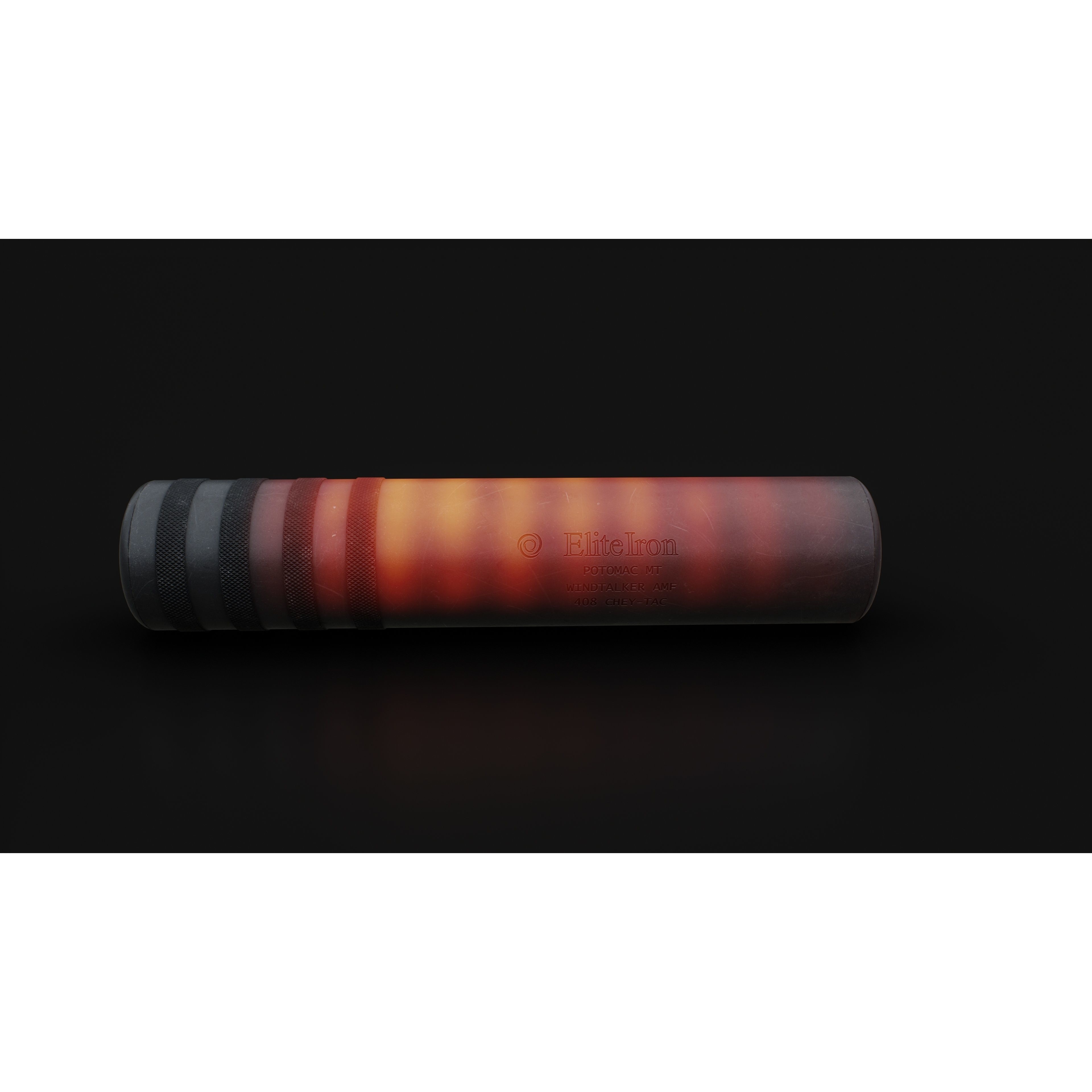 Elite Iron Windtalker AMF 408 CheyTac Suppressor 3D Model – Low Poly Game Asset, FBX - View 16