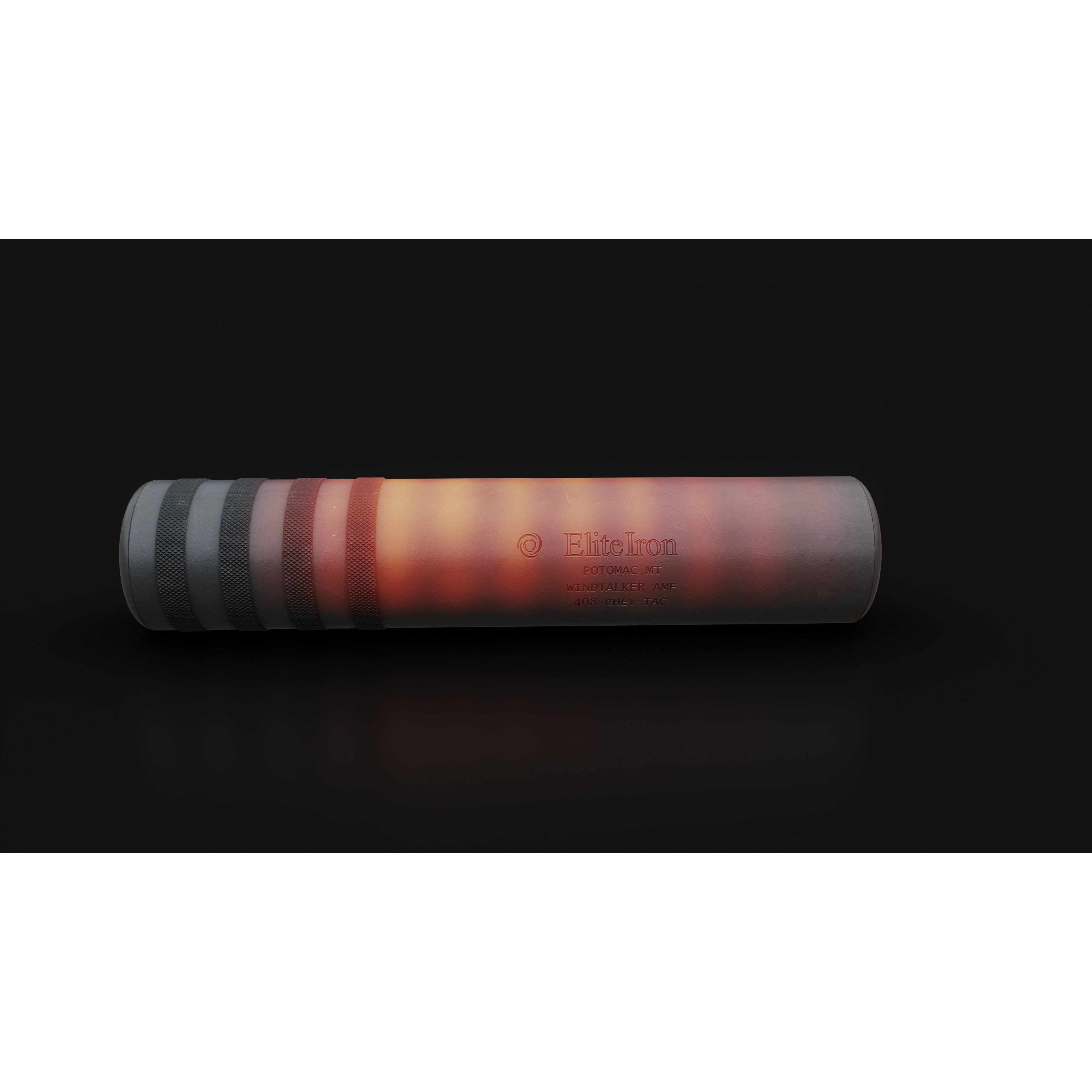 Elite Iron Windtalker AMF 408 CheyTac Suppressor 3D Model – Low Poly Game Asset, FBX - View 17