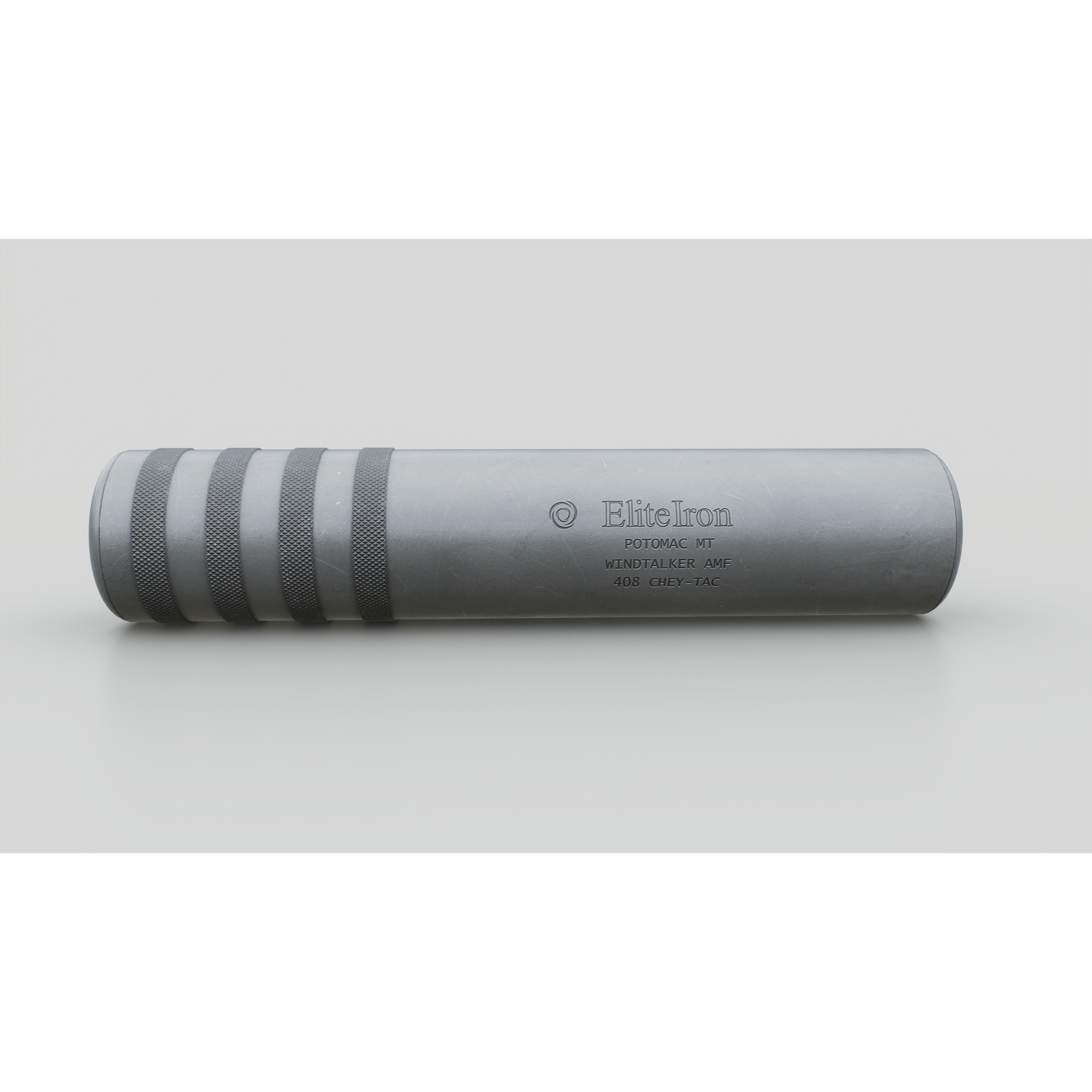 Elite Iron Windtalker AMF 408 CheyTac Suppressor 3D Model – Low Poly Game Asset, FBX - View 5