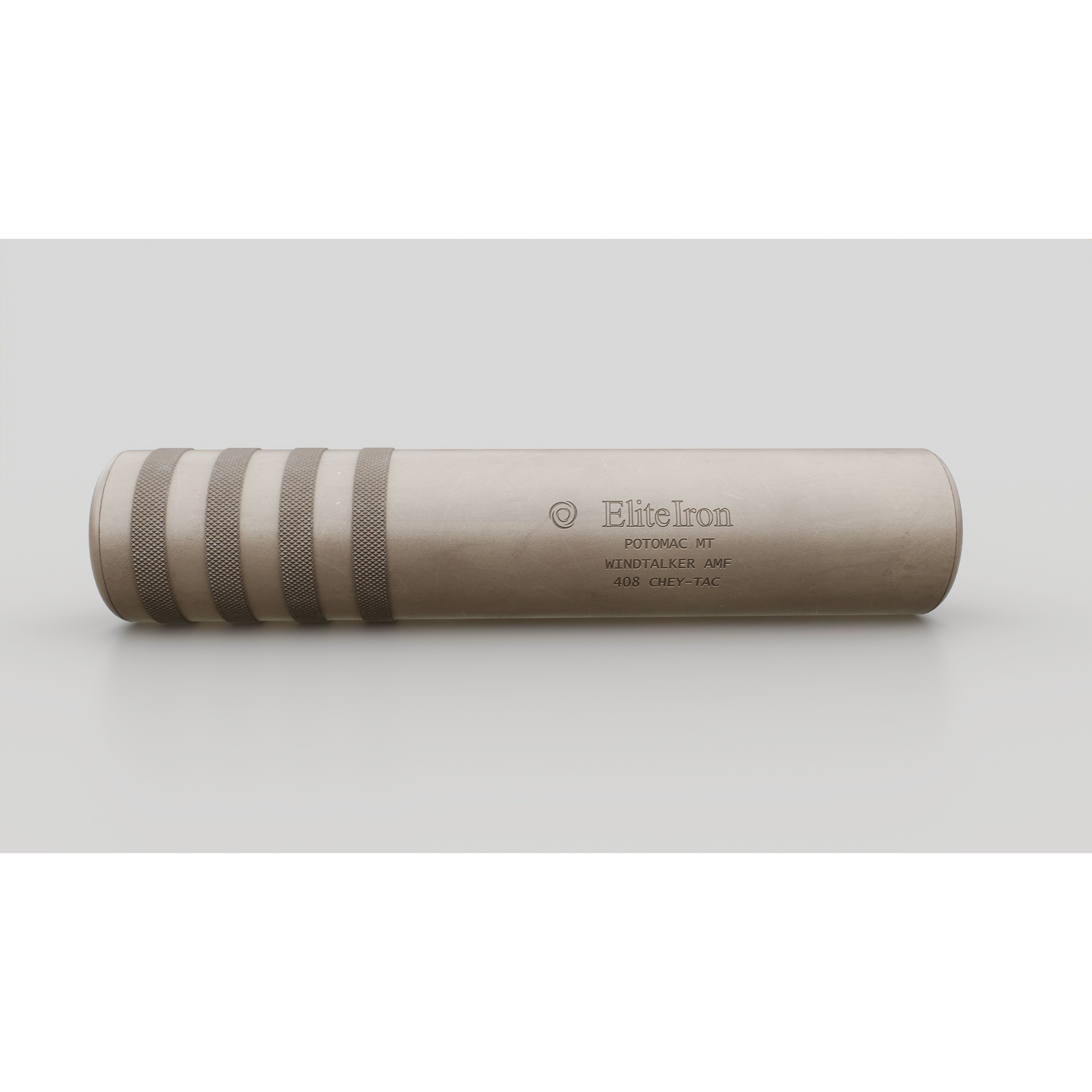 Elite Iron Windtalker AMF 408 CheyTac Suppressor 3D Model – Low Poly Game Asset, FBX - View 6
