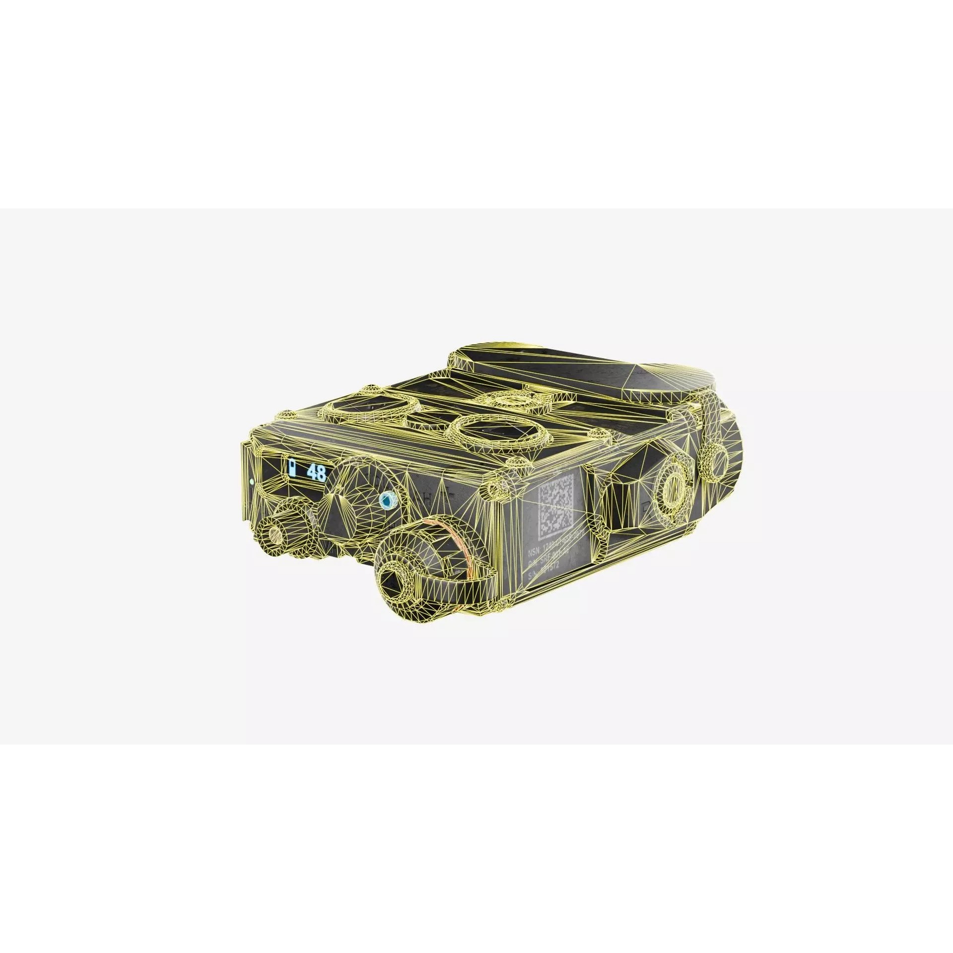 L3 Harris SQUAD SRF Rangefinder 3D Model – Low Poly PBR Asset, FBX - View 22