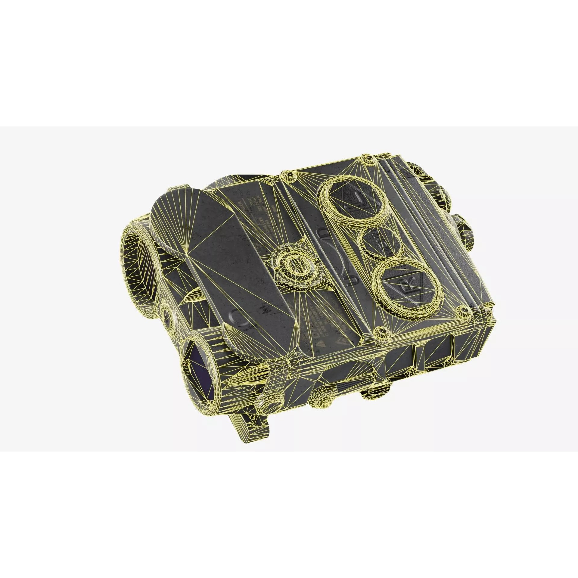 L3 Harris SQUAD SRF Rangefinder 3D Model – Low Poly PBR Asset, FBX - View 24