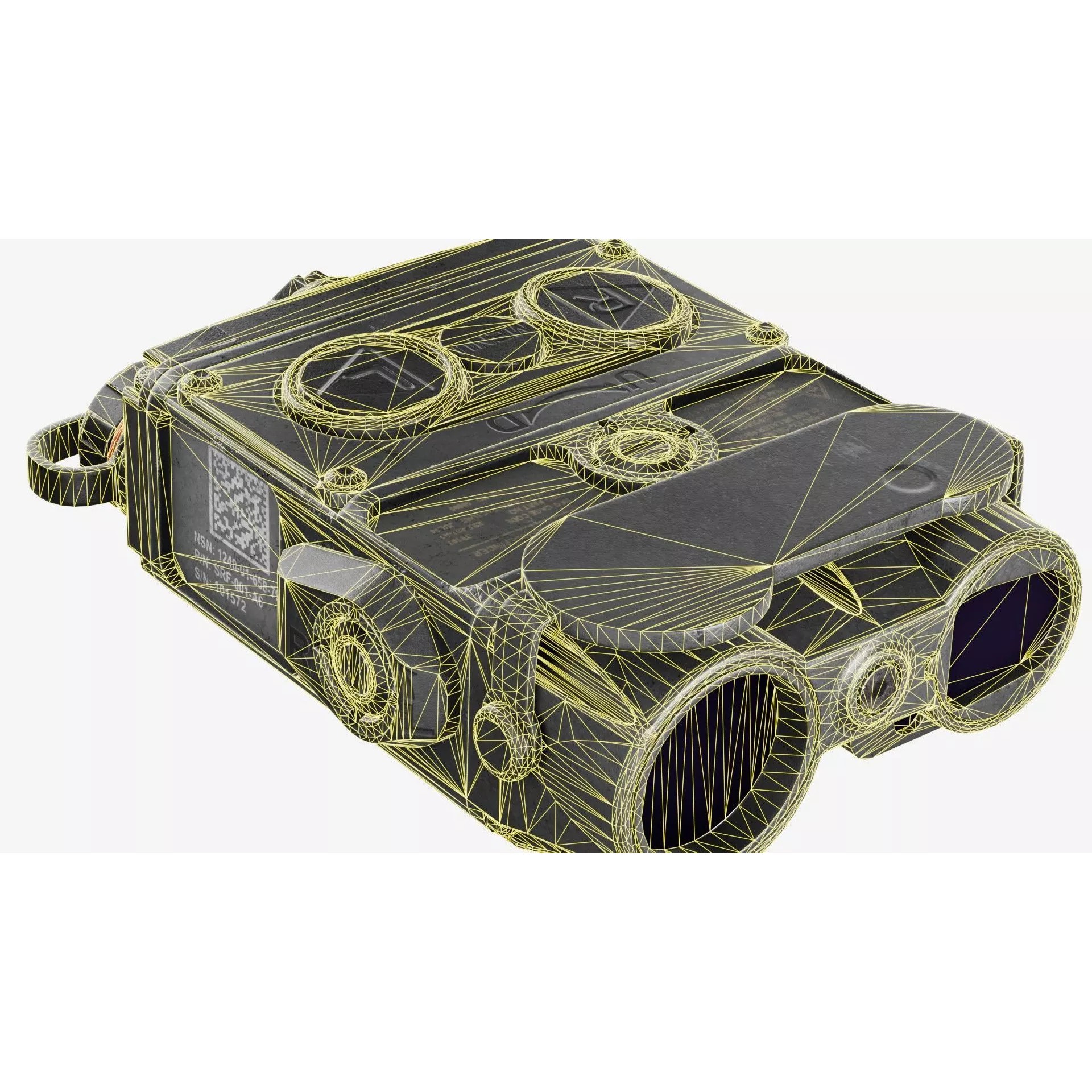 L3 Harris SQUAD SRF Rangefinder 3D Model – Low Poly PBR Asset, FBX - View 31