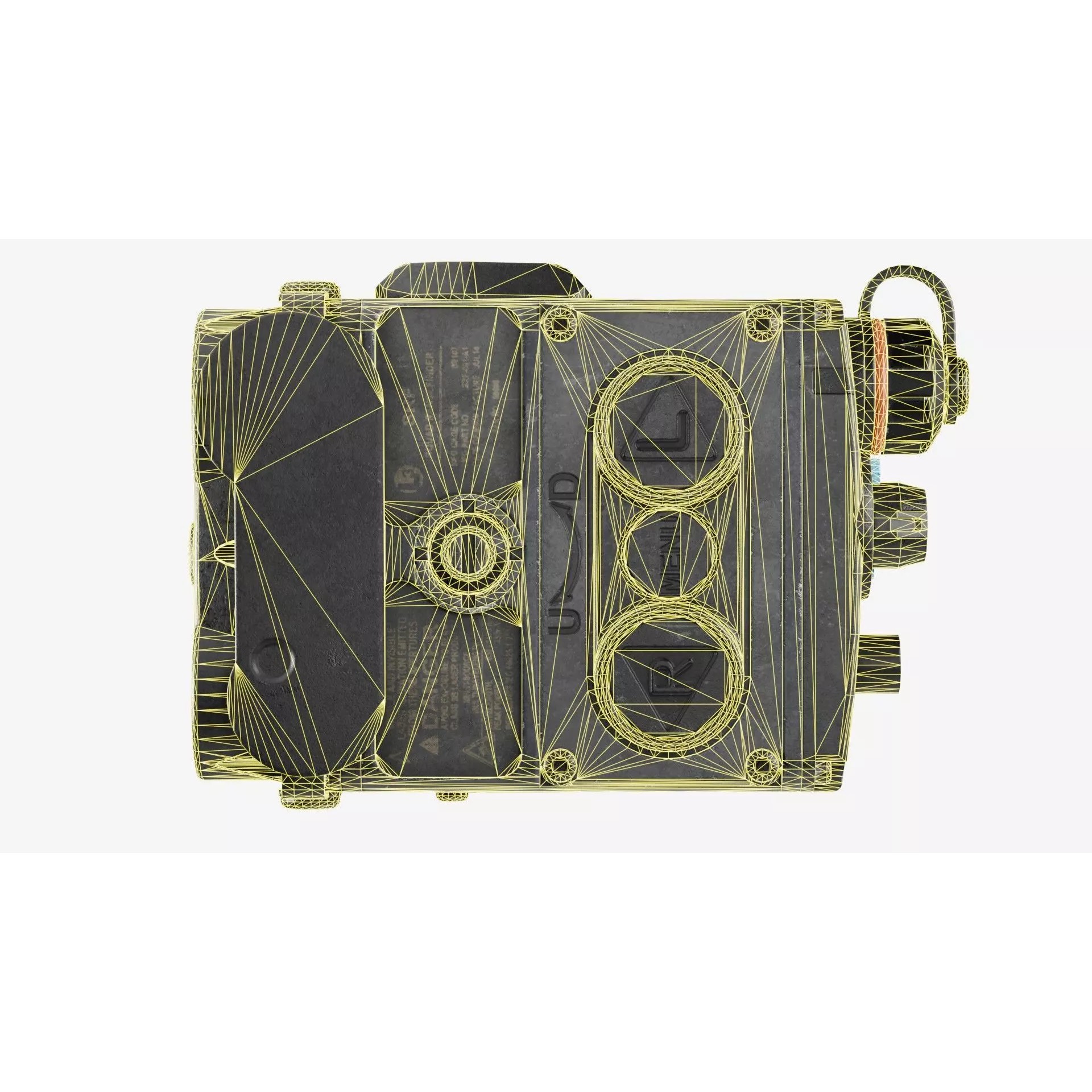 L3 Harris SQUAD SRF Rangefinder 3D Model – Low Poly PBR Asset, FBX - View 32