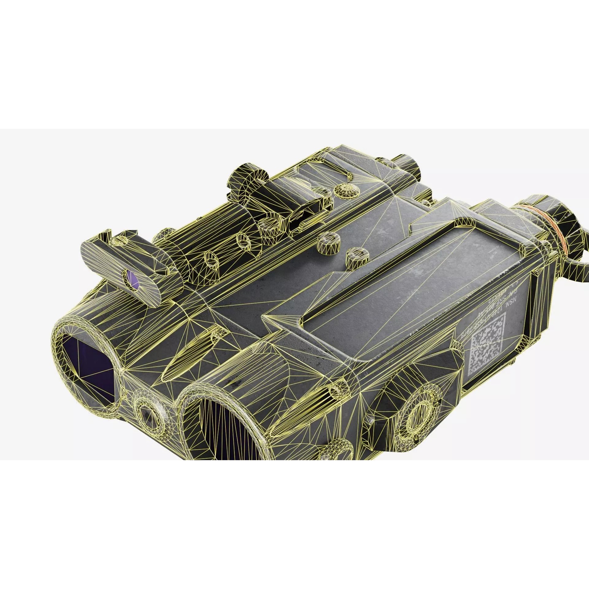 L3 Harris SQUAD SRF Rangefinder 3D Model – Low Poly PBR Asset, FBX - View 34
