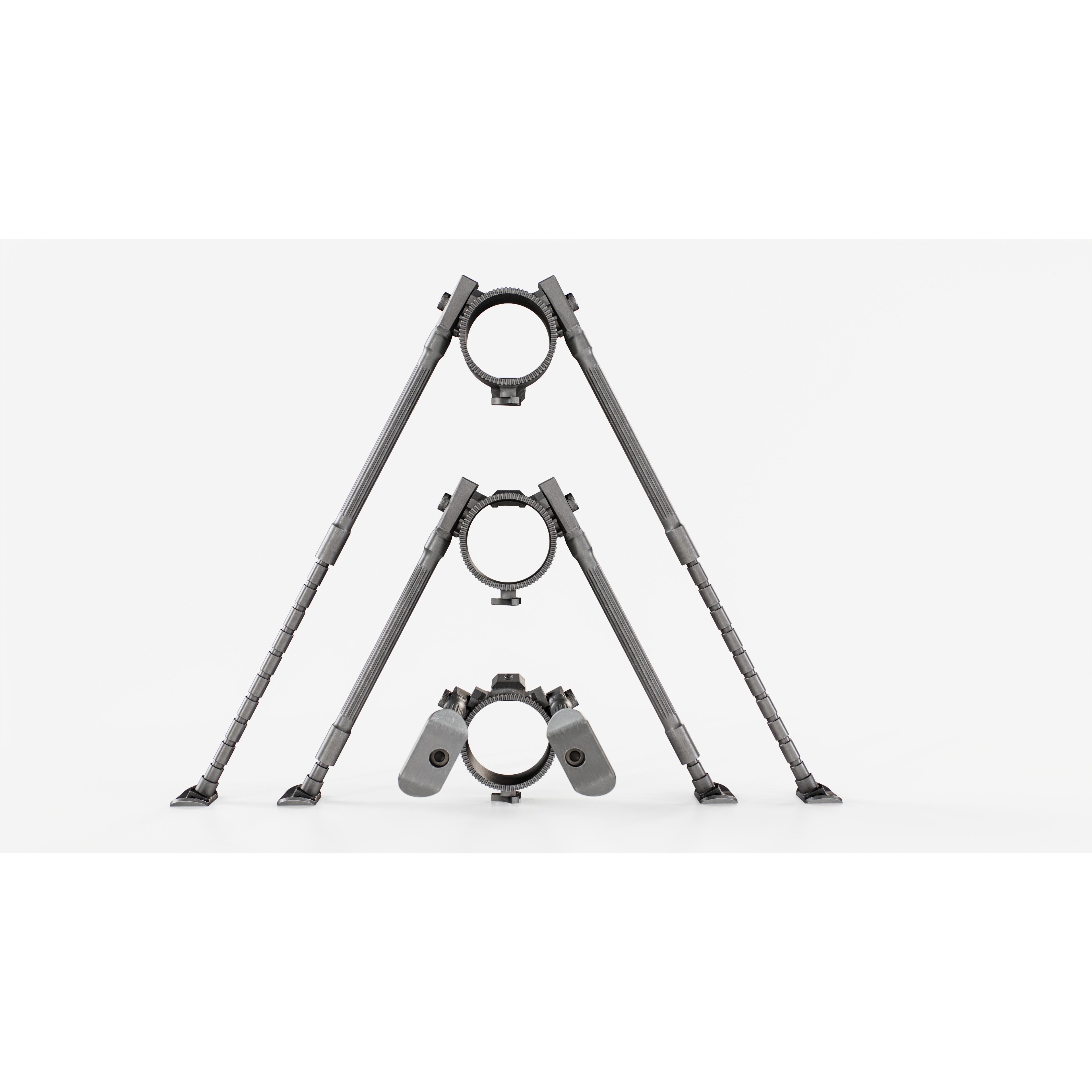 50 Cal Bipod 3D Model – Low Poly Game Ready Asset, FBX - View 4