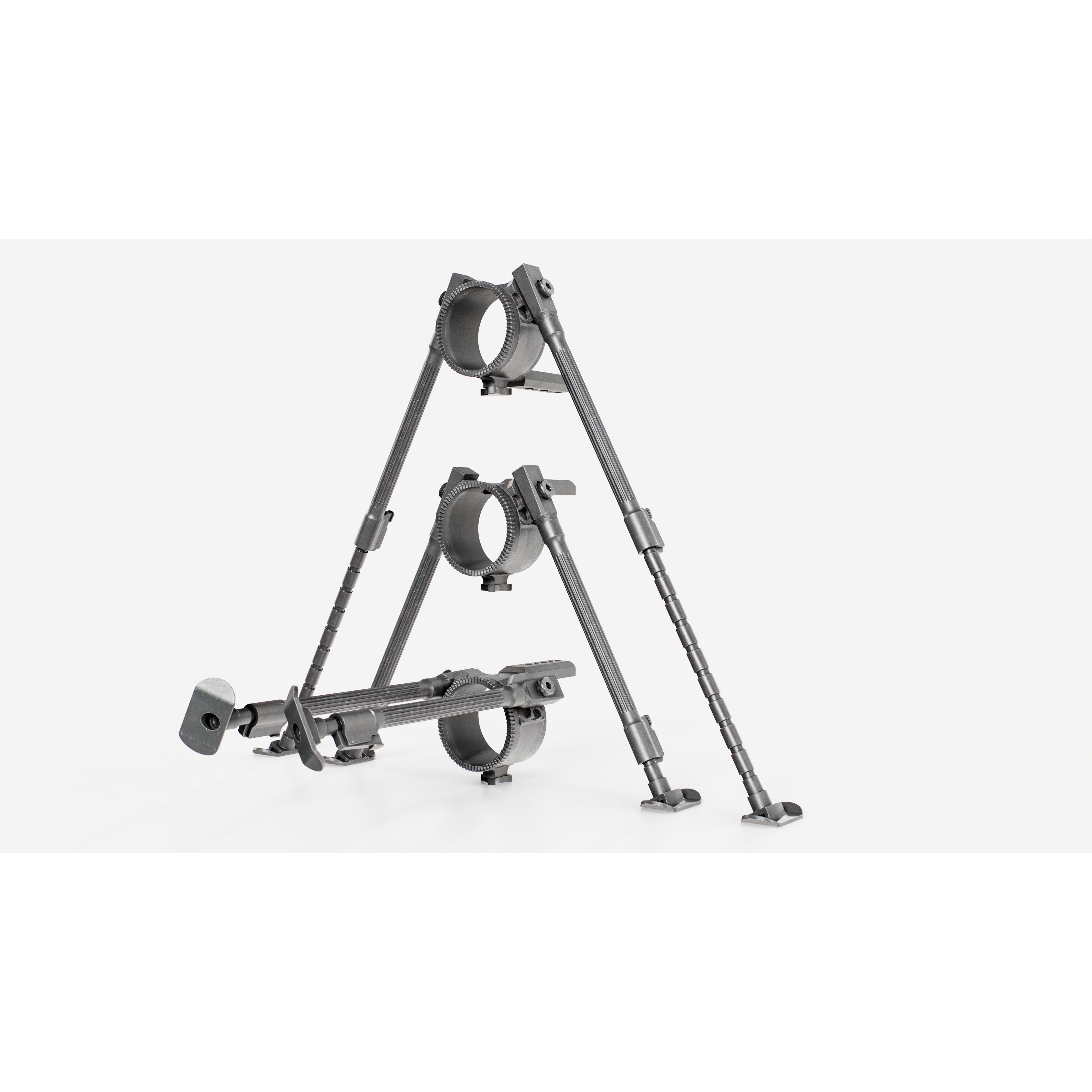 50 Cal Bipod 3D Model – Low Poly Game Ready Asset, FBX - View 5
