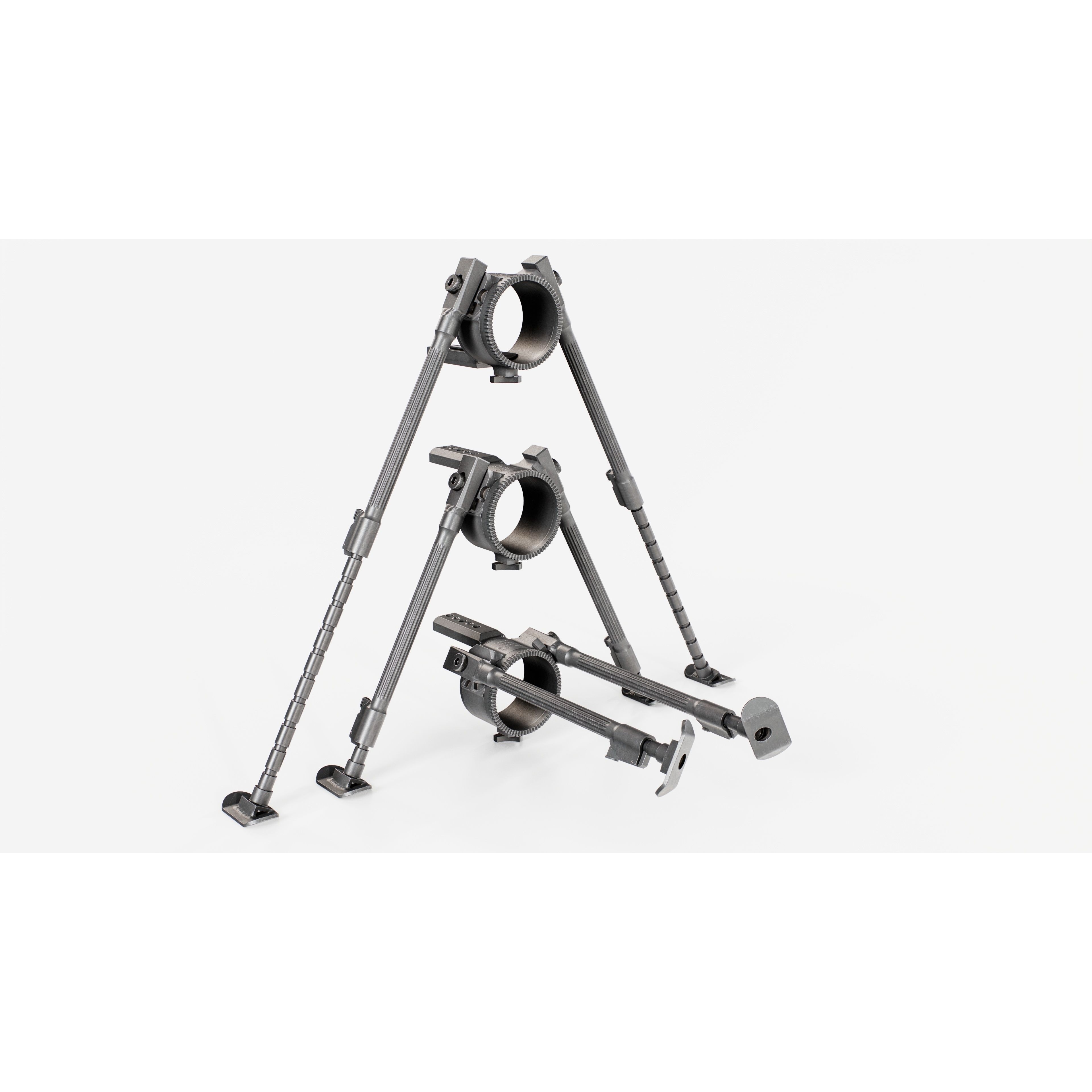 50 Cal Bipod 3D Model – Low Poly Game Ready Asset, FBX - View 9