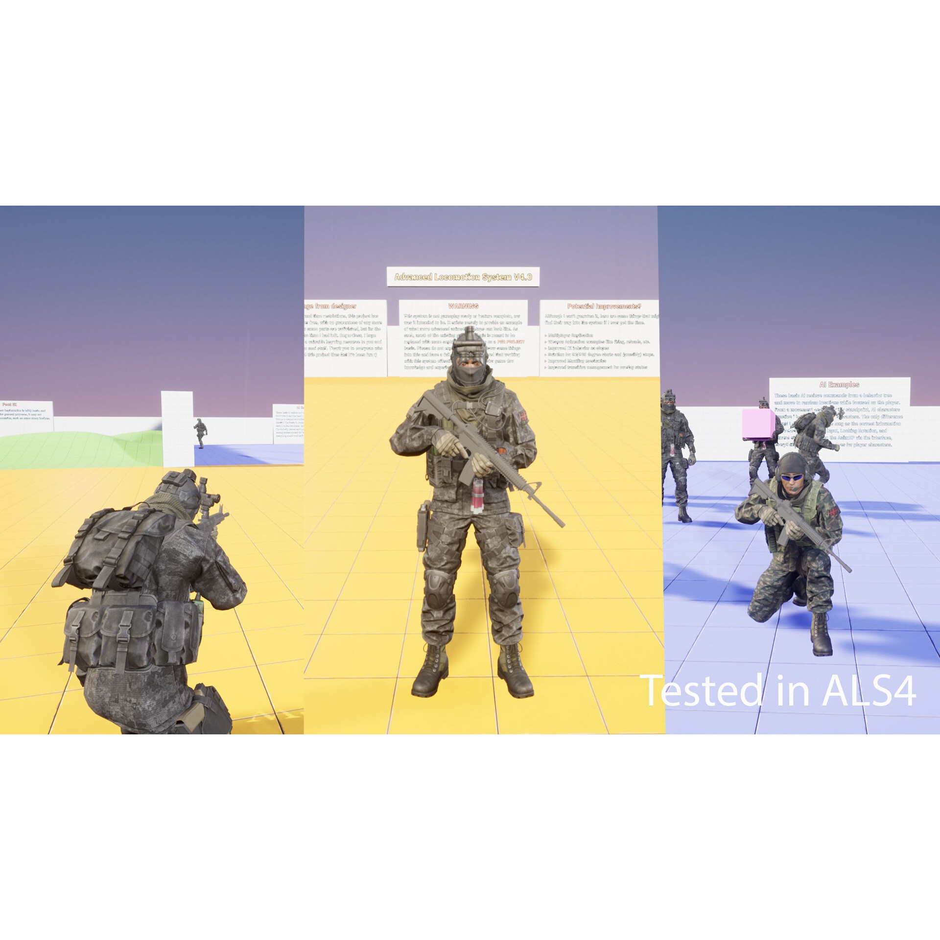 Tactical Soldier 3D Model – Low Poly Rigged Character, FBX - View 13