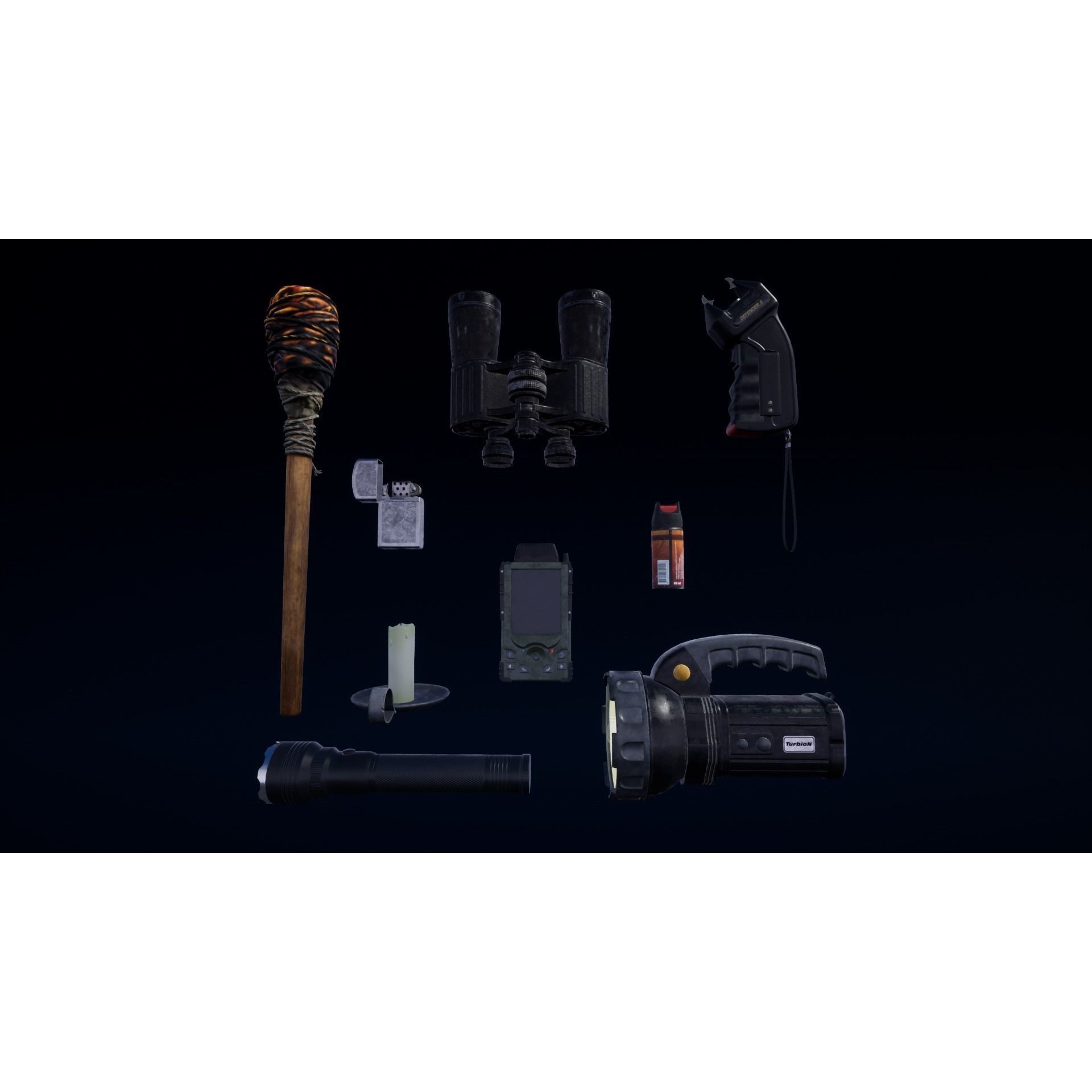 FPS Starter Pack 3D Model – Low Poly Military Character Animations, FBX - View 11