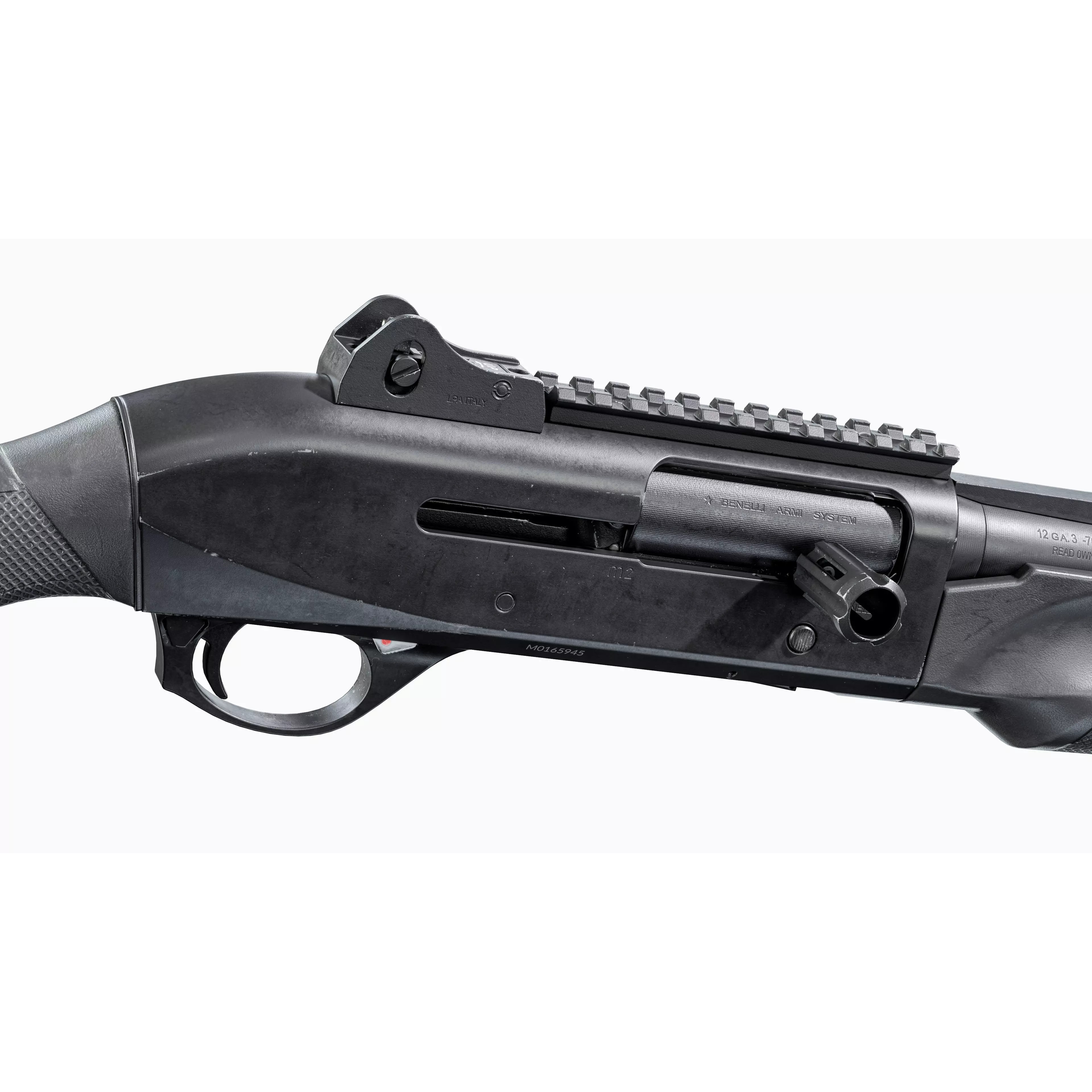 Benelli M2 Tactical Shotgun 3D Model – Low Poly Game Asset, FBX - View 11