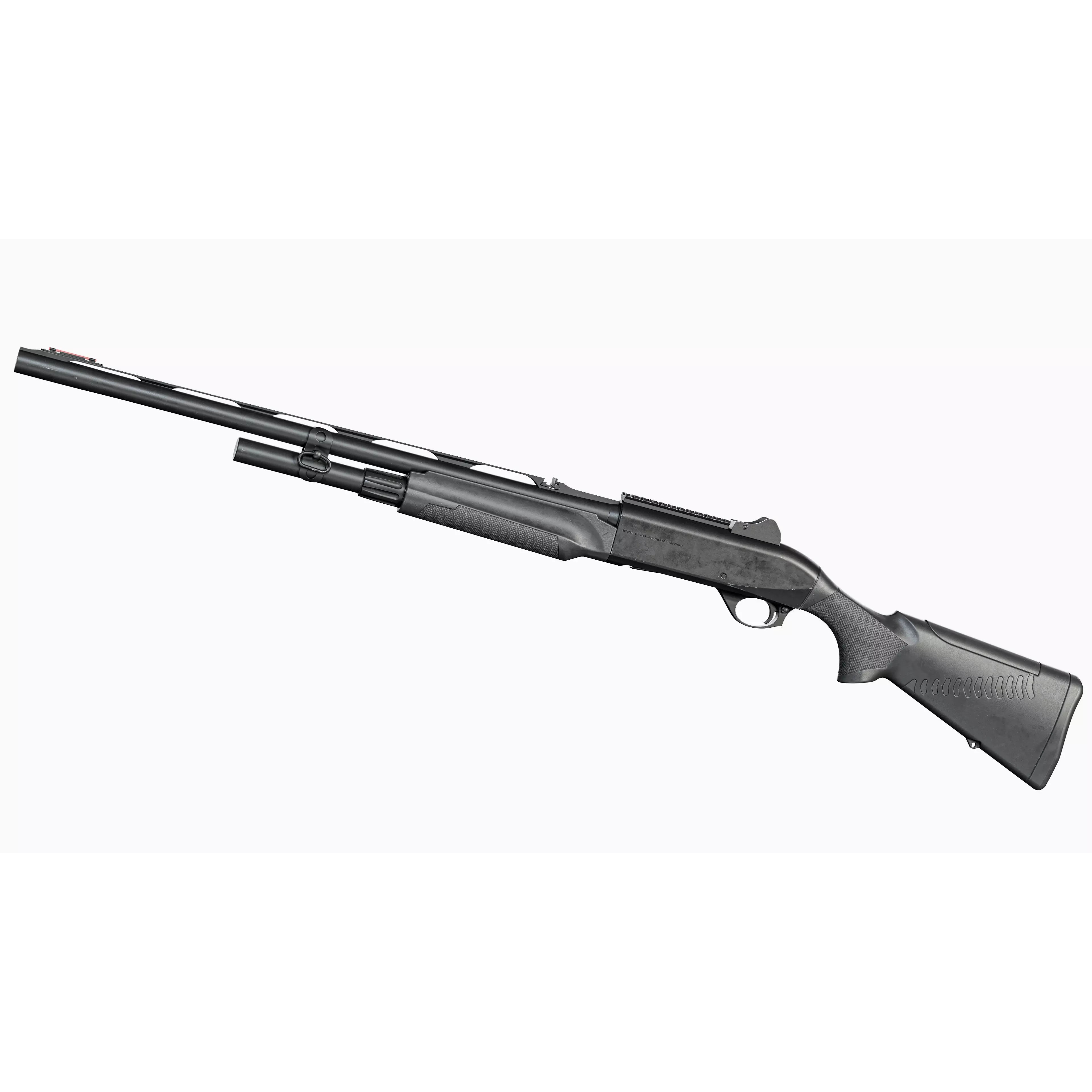 Benelli M2 Tactical Shotgun 3D Model – Low Poly Game Asset, FBX - View 6