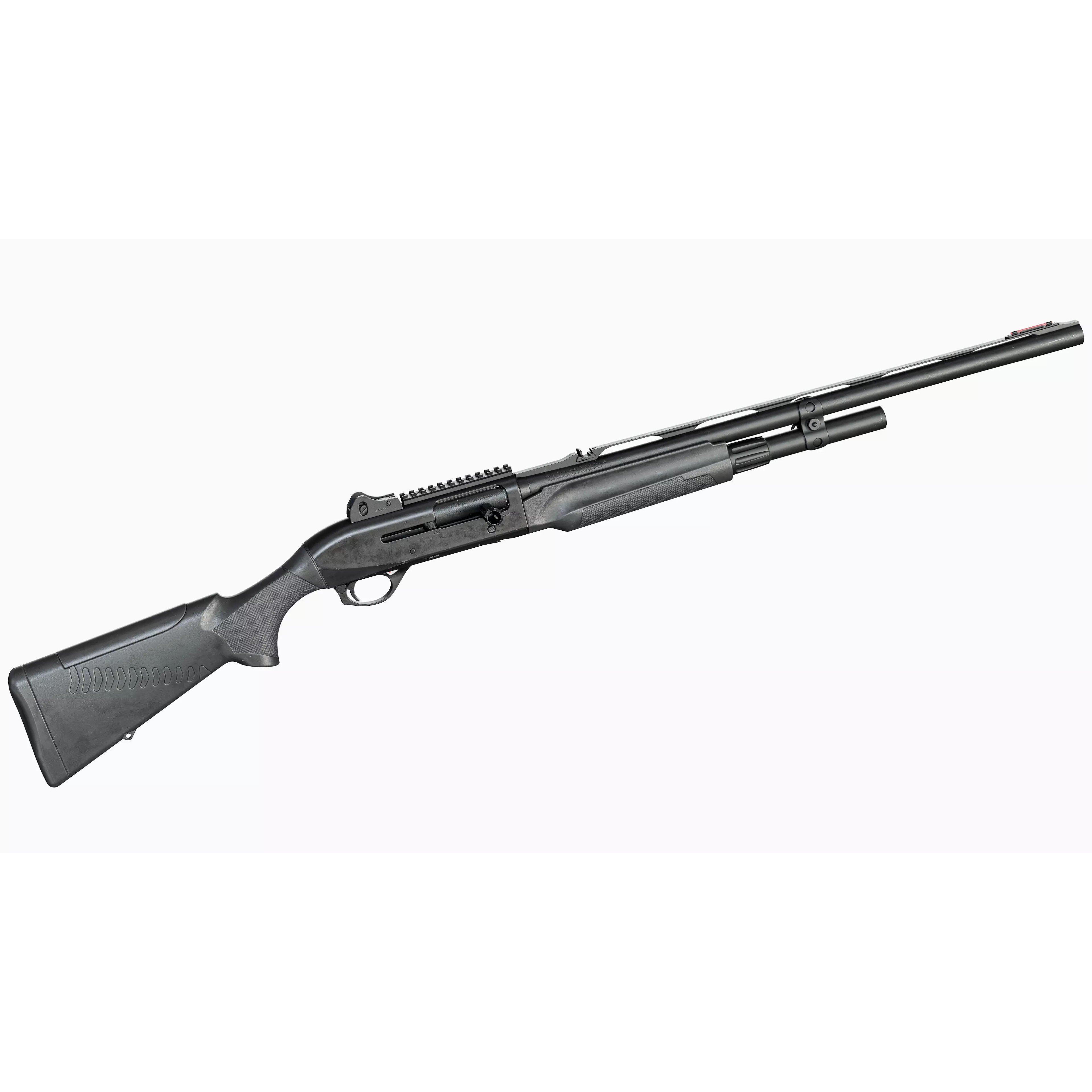 Benelli M2 Tactical Shotgun 3D Model – Low Poly Game Asset, FBX - View 8