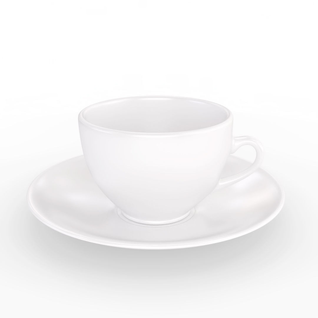 Large Tableware 3D Model – Traditional & Contemporary Set, FBX - View 18