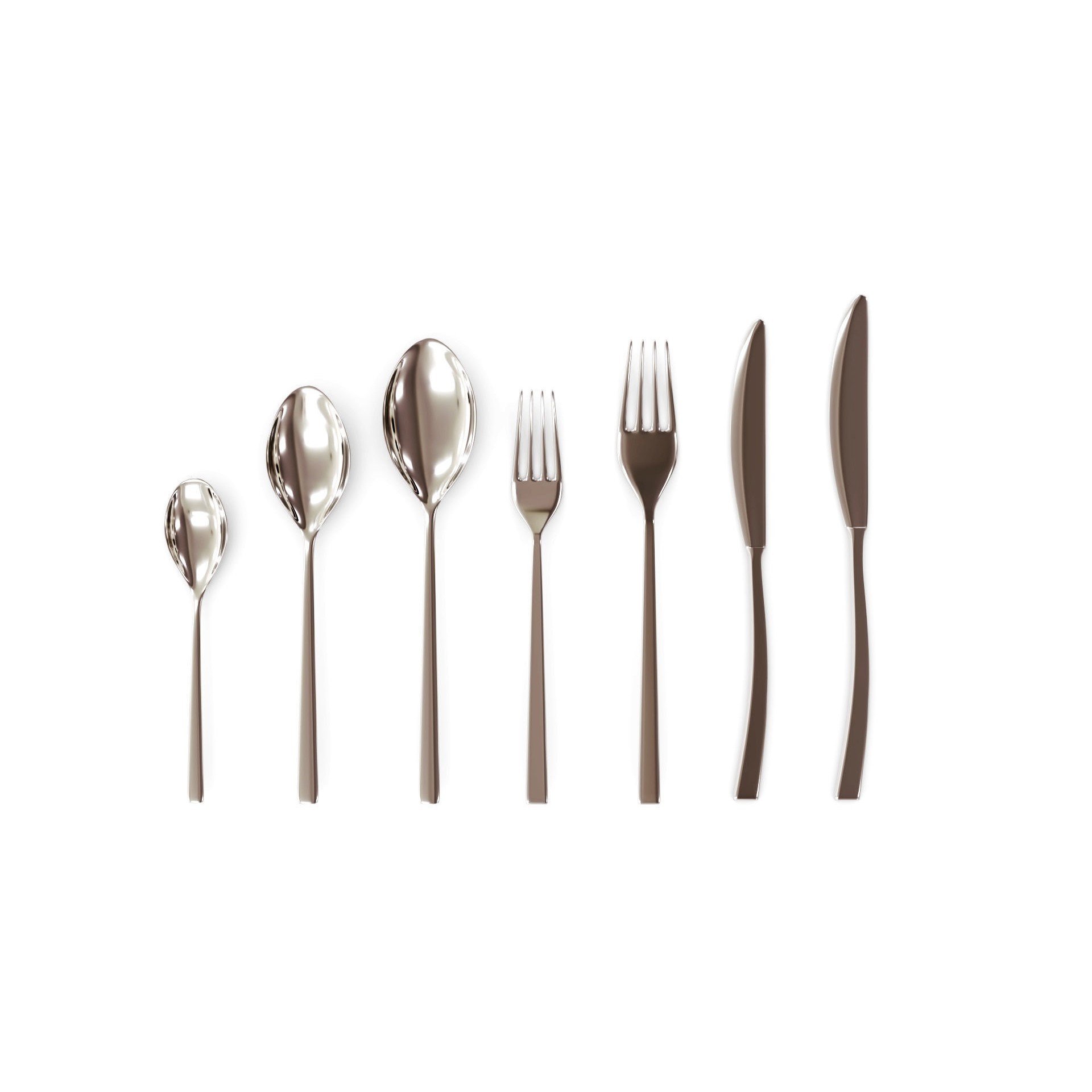 Large Tableware 3D Model – Traditional & Contemporary Set, FBX - View 23