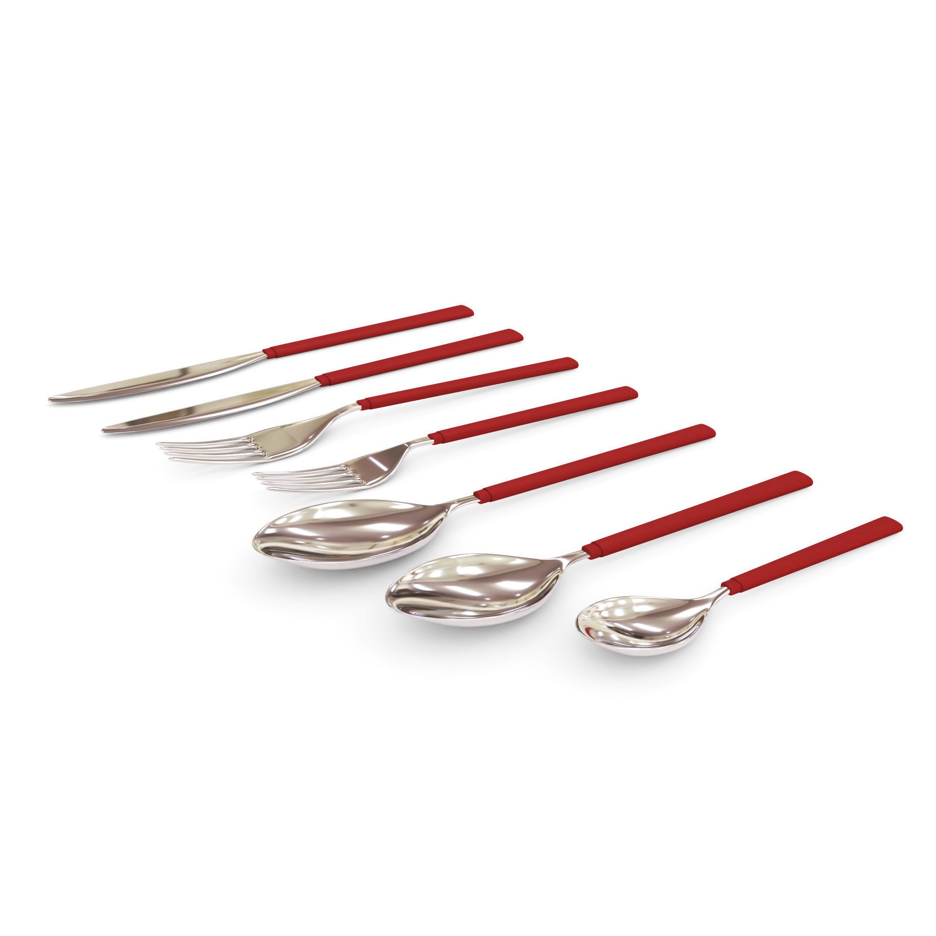 Large Tableware 3D Model – Traditional & Contemporary Set, FBX - View 26