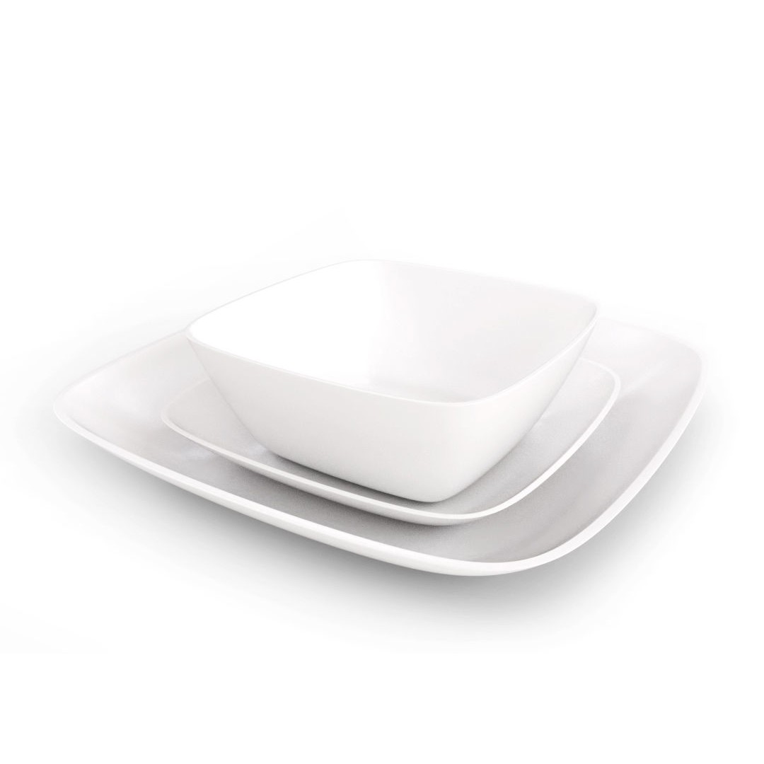 Large Tableware 3D Model – Traditional & Contemporary Set, FBX - View 9