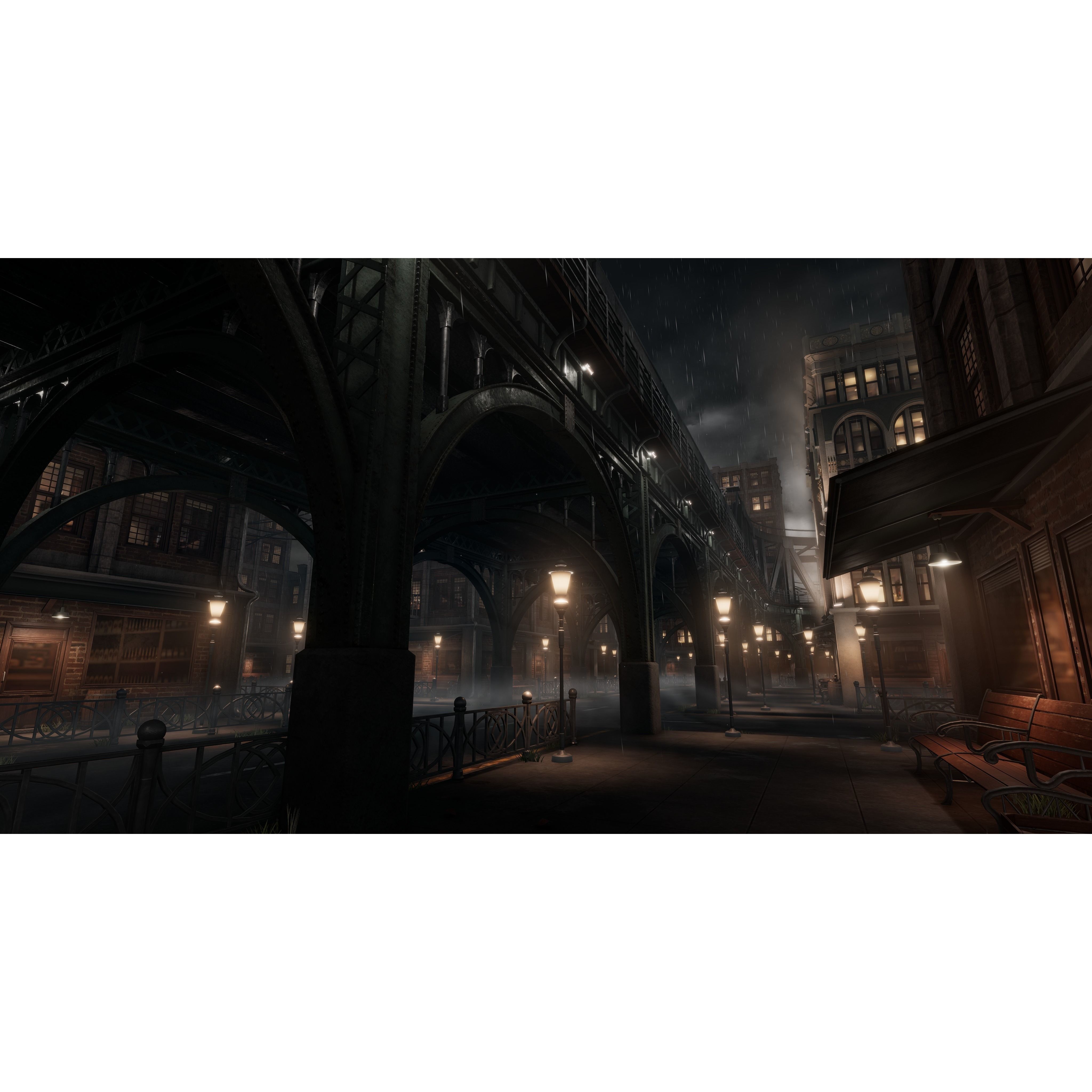 1900s Industrial Environment - Low-Poly Game-Ready 3D Model - View 10