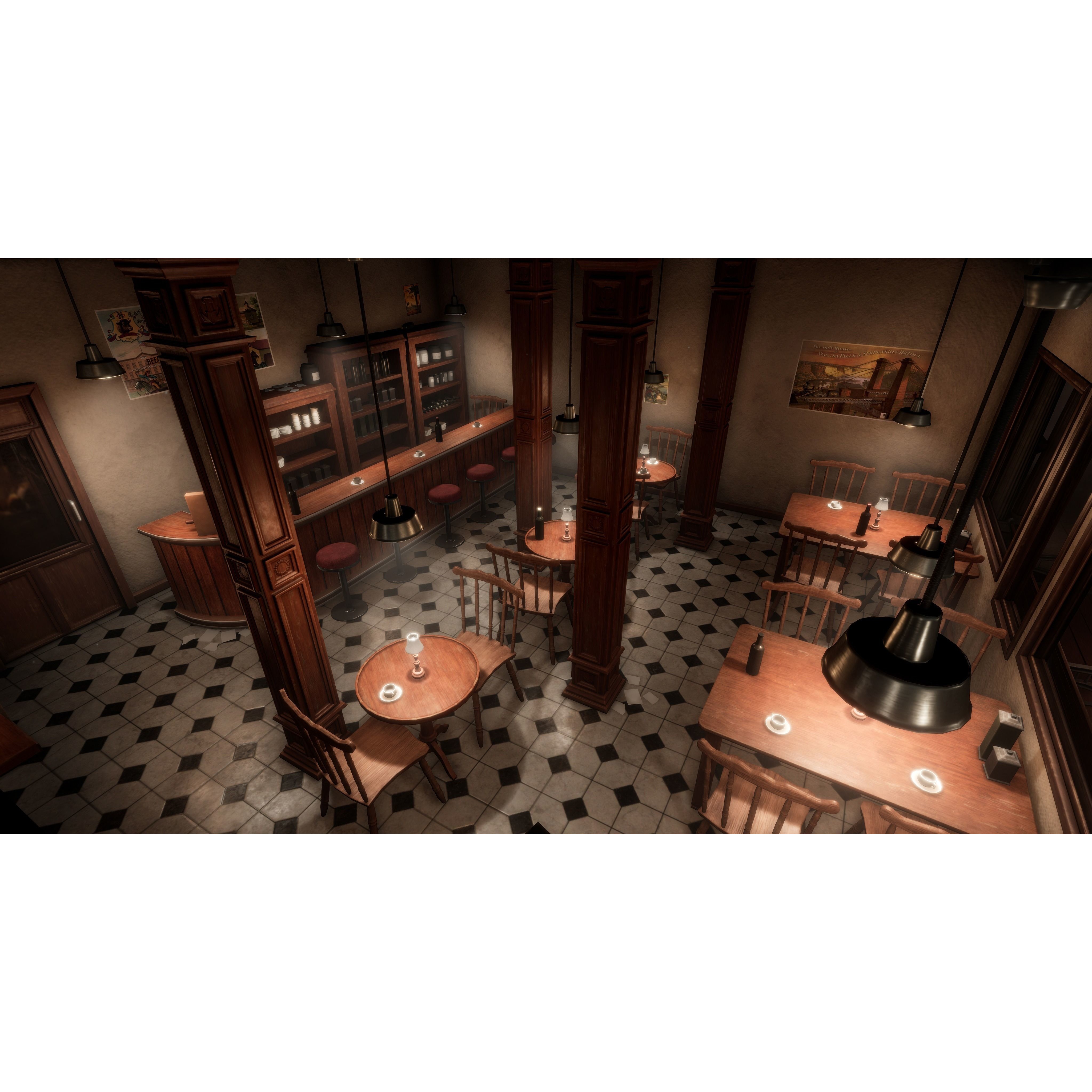 1900s Industrial Environment - Low-Poly Game-Ready 3D Model - View 13