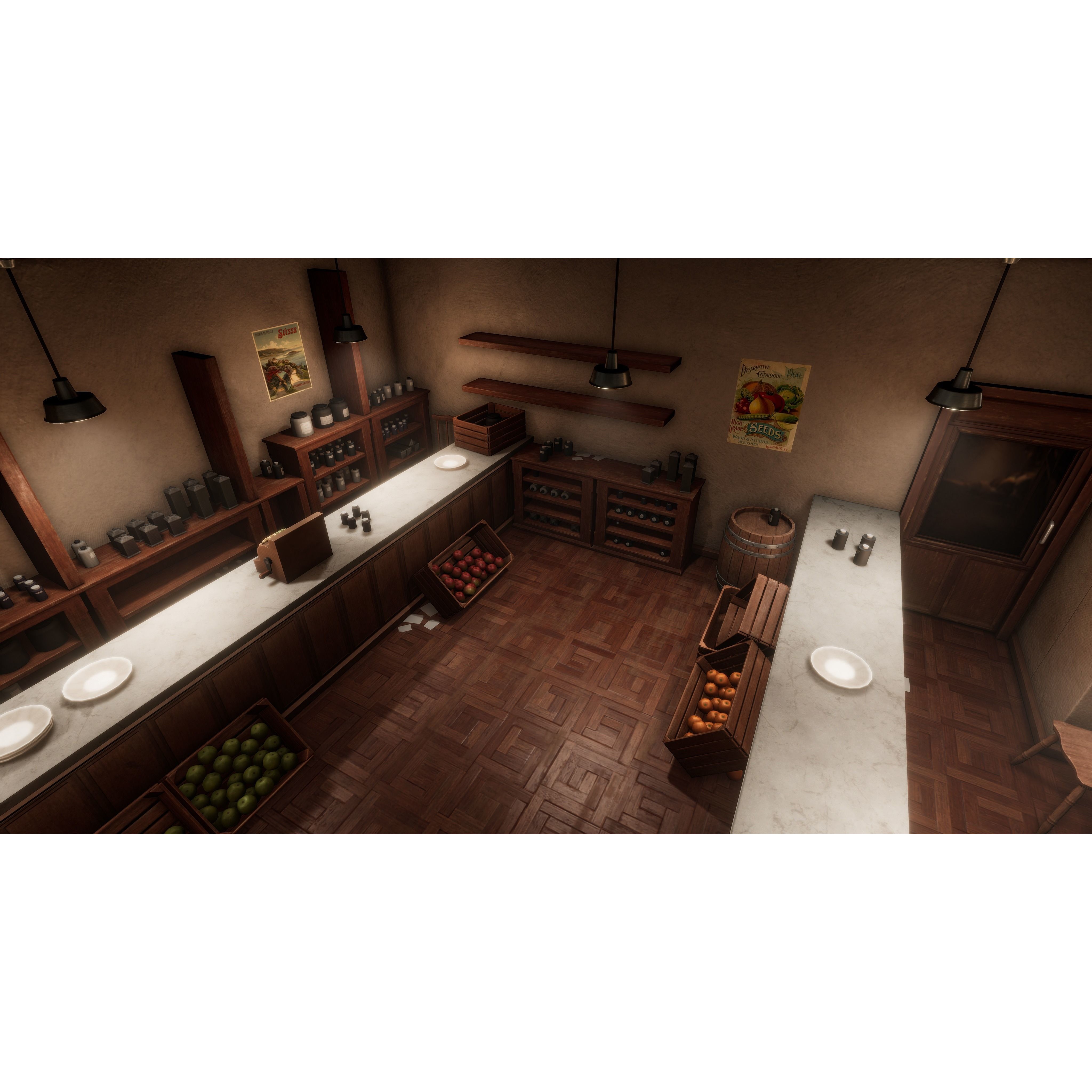 1900s Industrial Environment - Low-Poly Game-Ready 3D Model - View 17