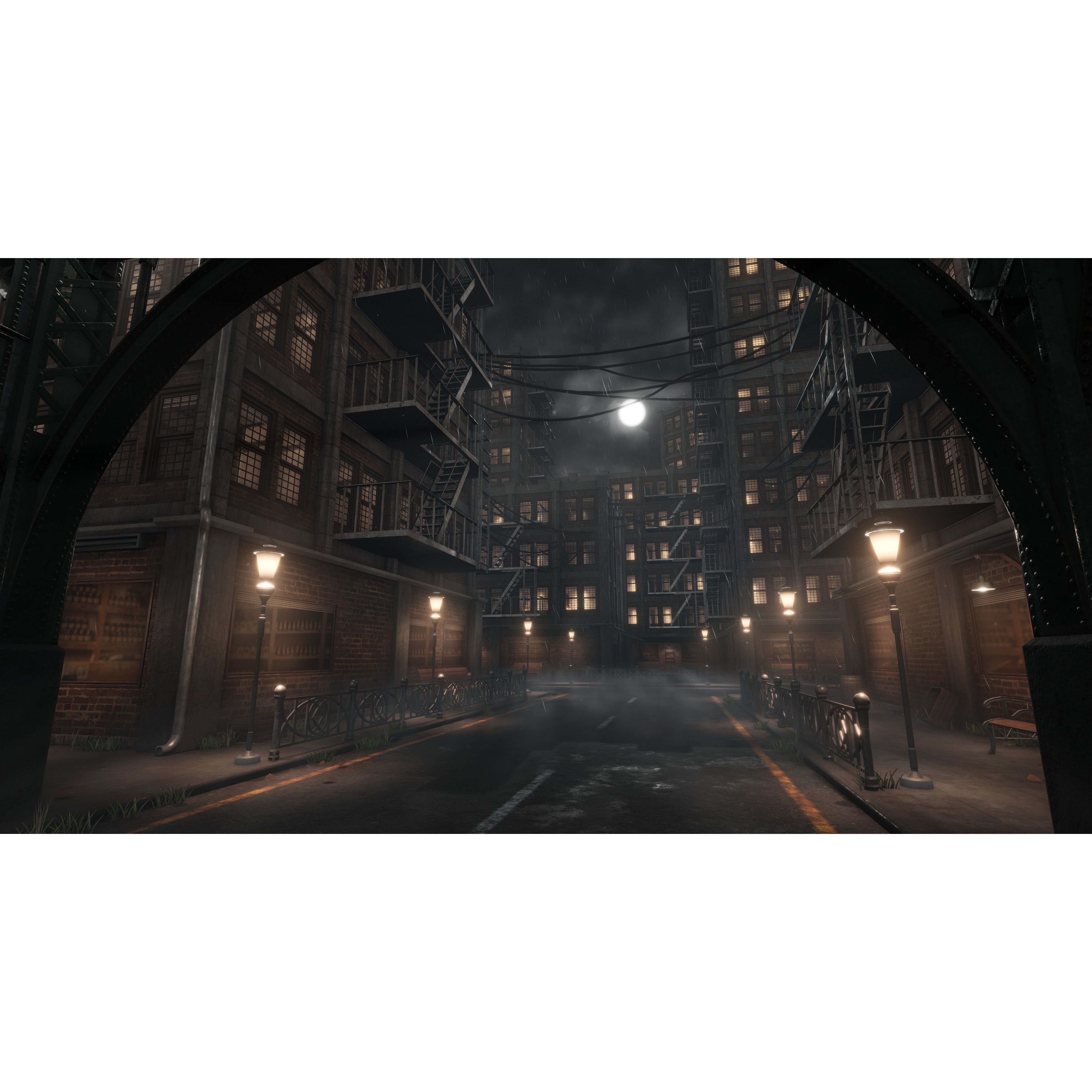 1900s Industrial Environment - Low-Poly Game-Ready 3D Model - View 8