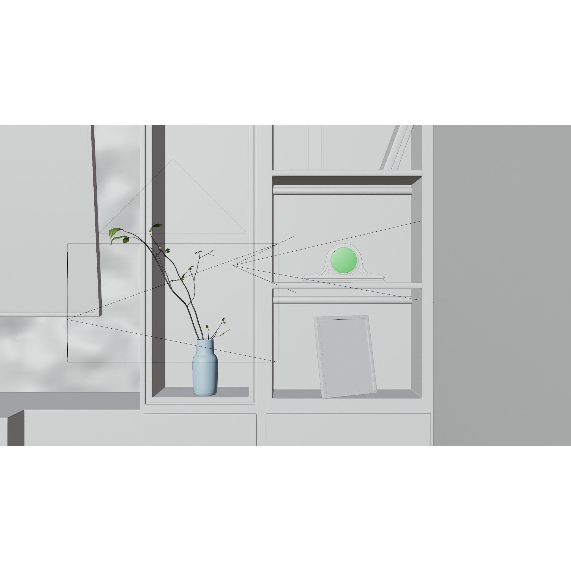 Photorealistic Office 3D Model – High Poly Interior Scene, Blender