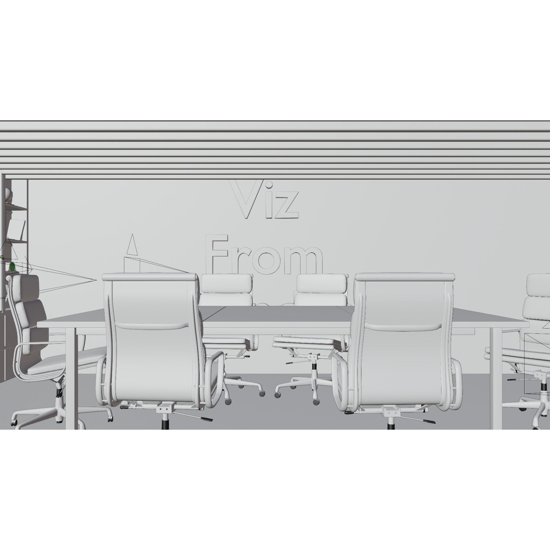 Photorealistic Office 3D Model – High Poly Interior Scene, Blender - View 11