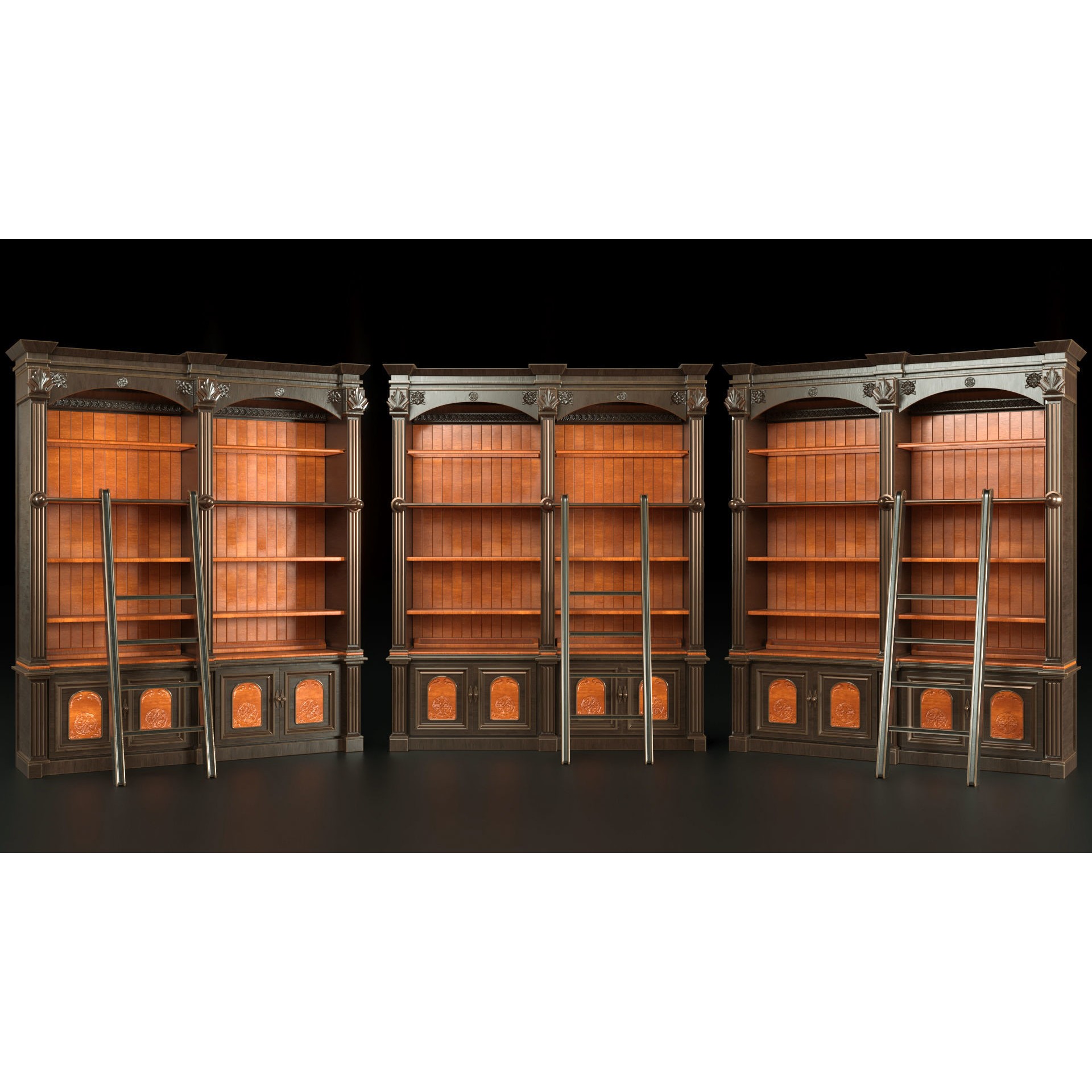 Medieval Furniture 3D Model – PBR Textured Game Asset, FBX, OBJ - View 13