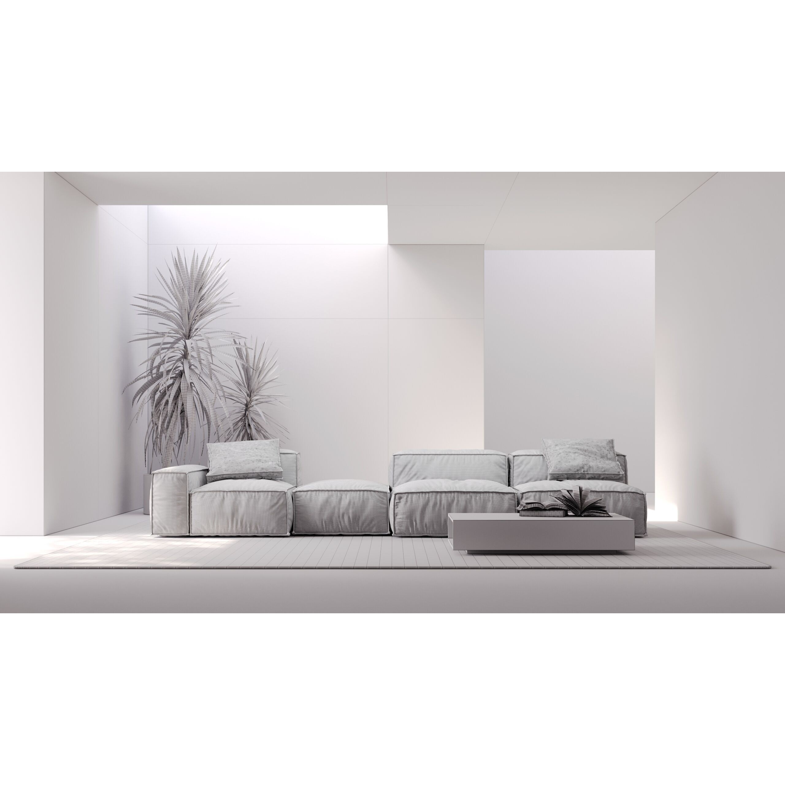 Virtual Location 004 - Cinema 4D Corona Scene 3D Model - View 8