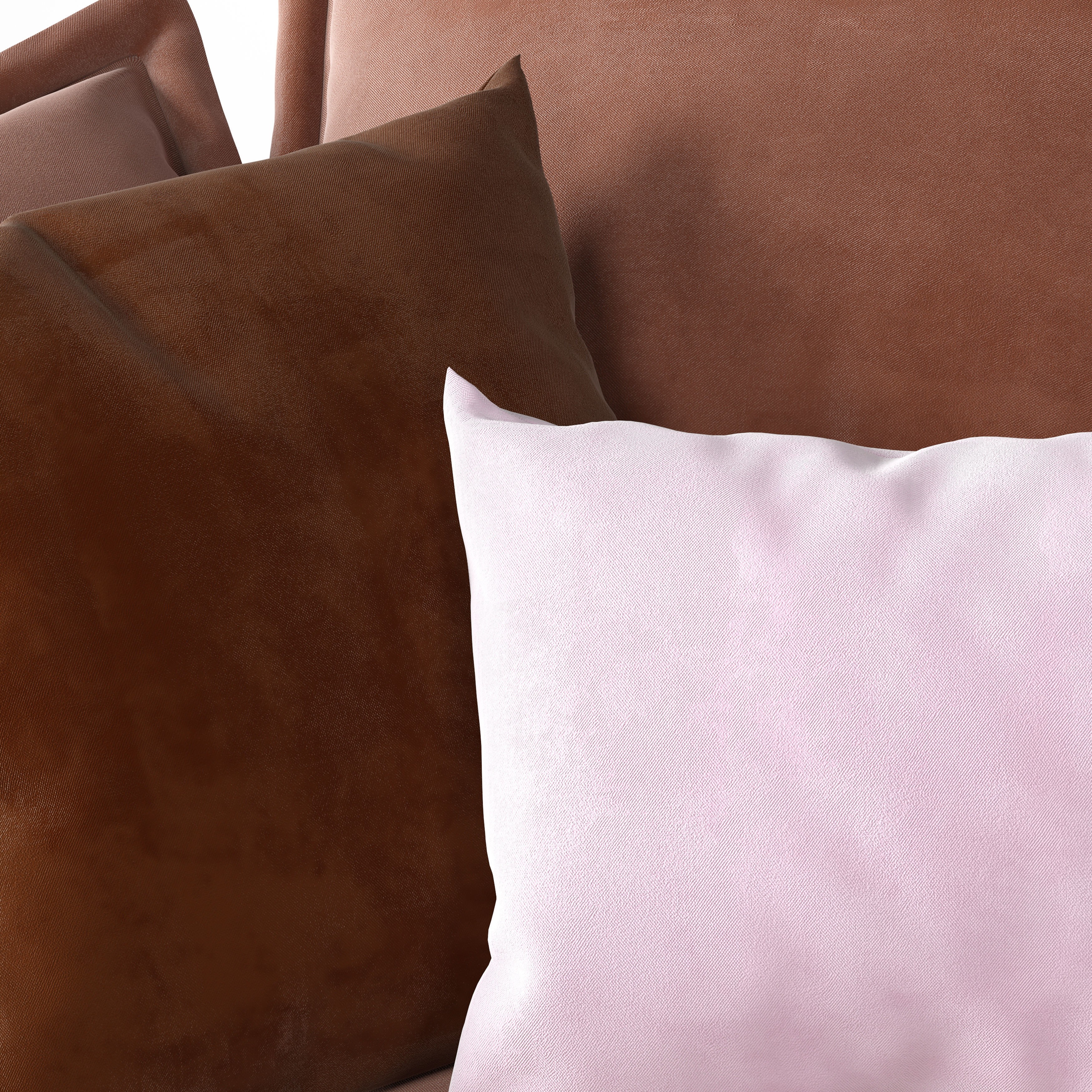 Wodge1 Sofa 3D Model – Modern Furniture with PBR Textures, FBX - View 14