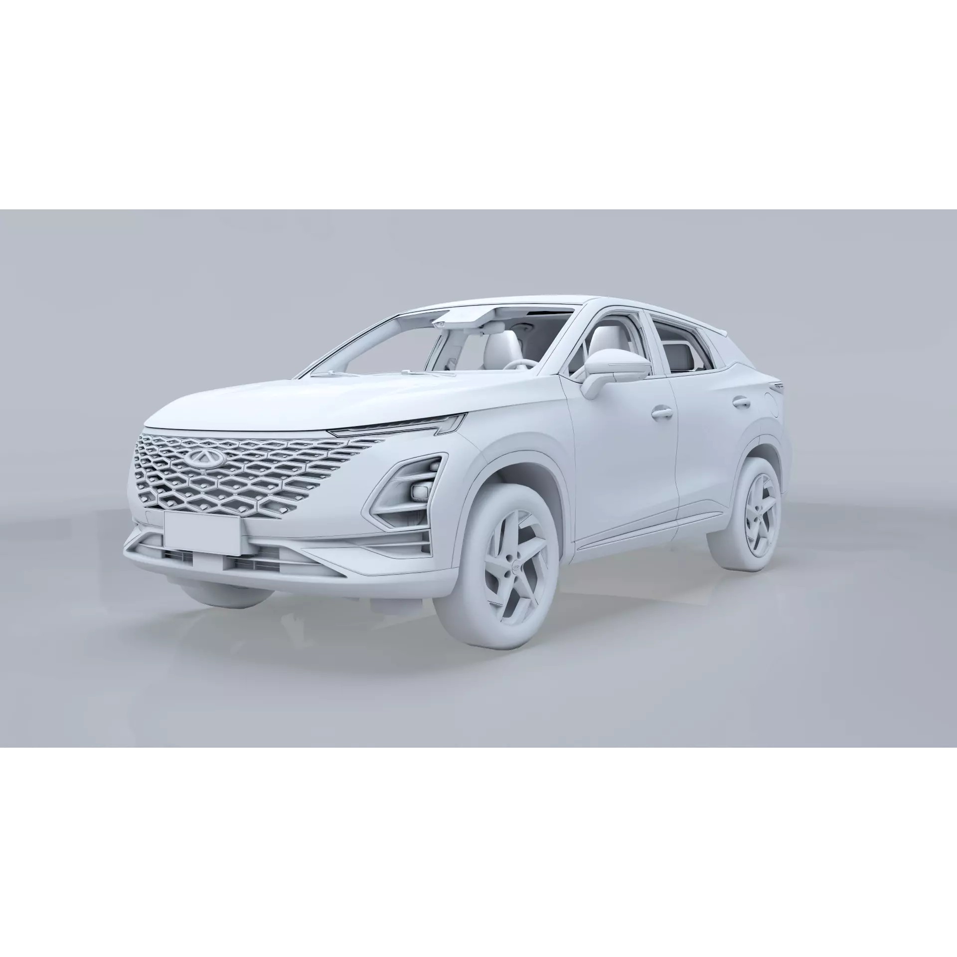 2023 CHERY OMODA 5 - Low-Poly Game-Ready 3D Model - View 10
