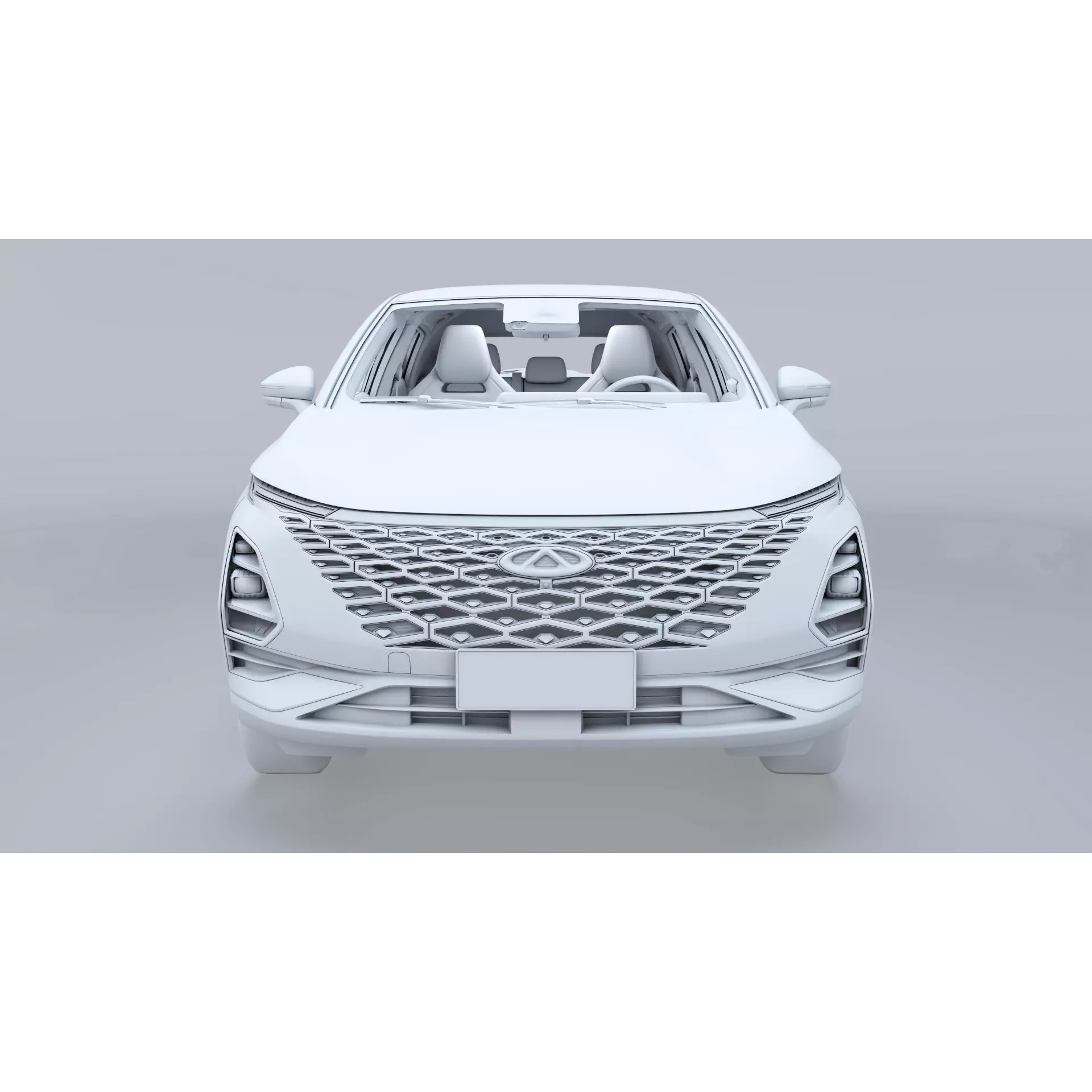 2023 CHERY OMODA 5 - Low-Poly Game-Ready 3D Model - View 12
