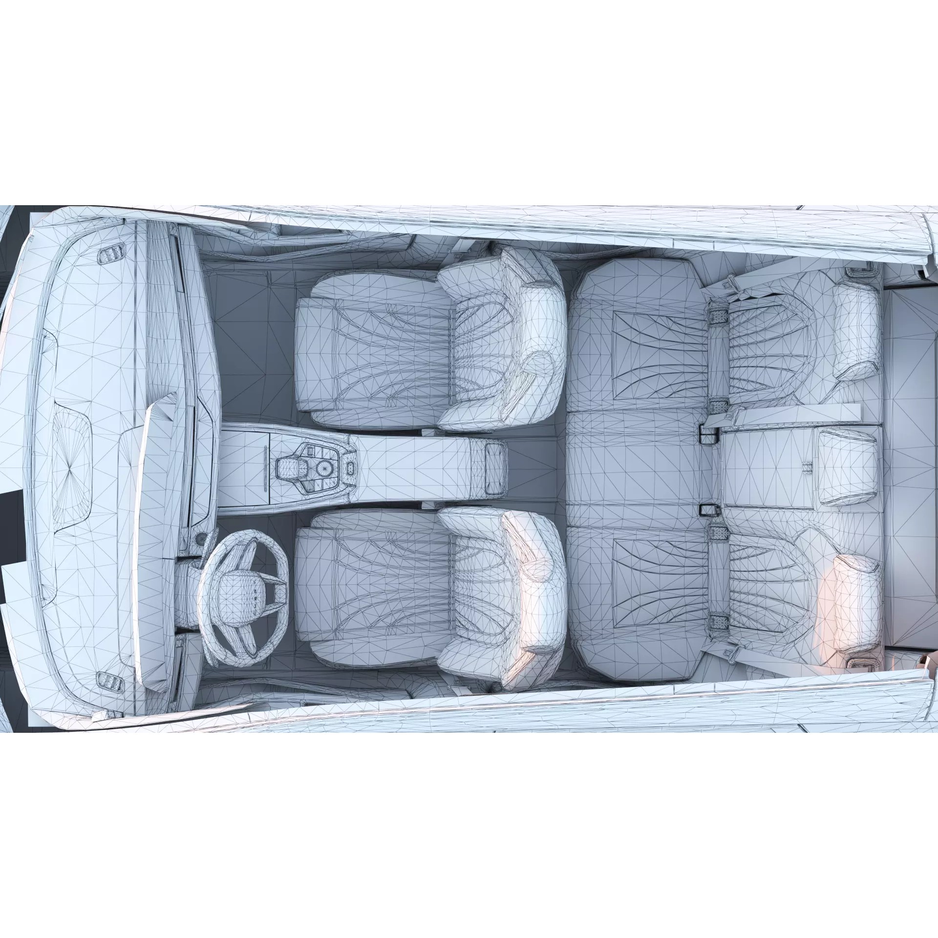 2023 CHERY OMODA 5 - Low-Poly Game-Ready 3D Model - View 19