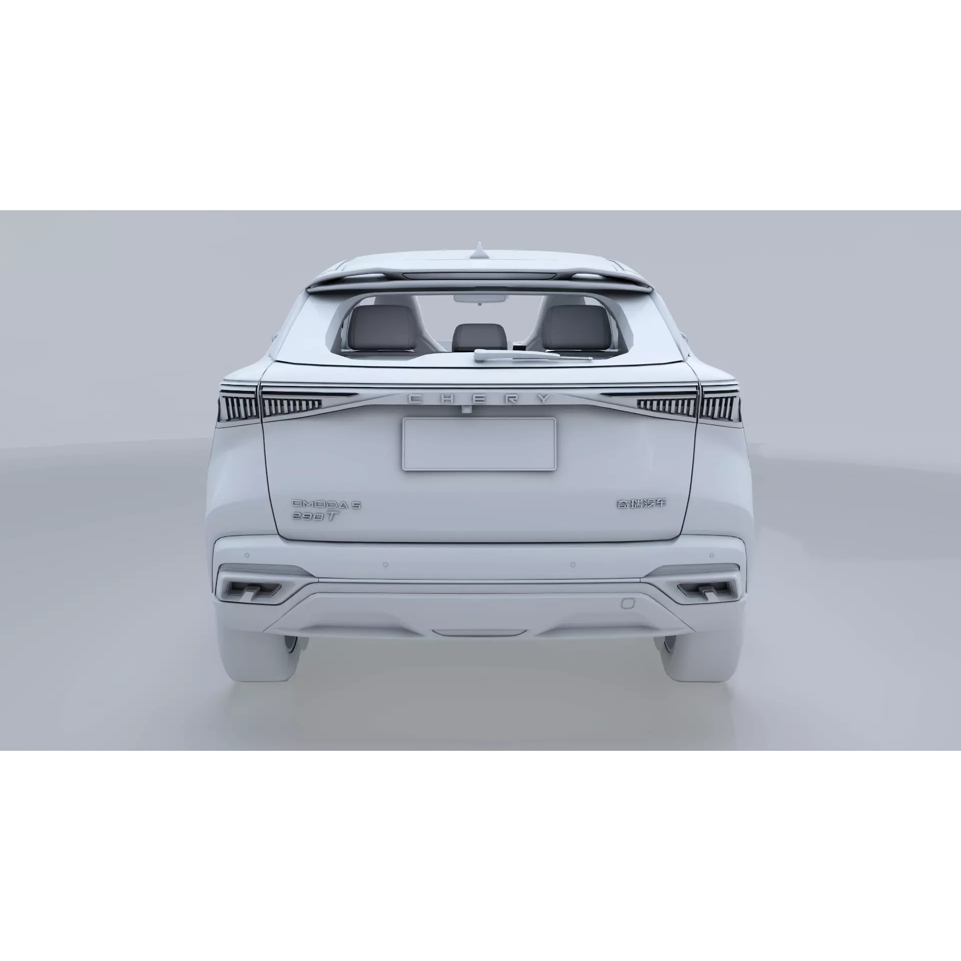 2023 CHERY OMODA 5 - Low-Poly Game-Ready 3D Model - View 20