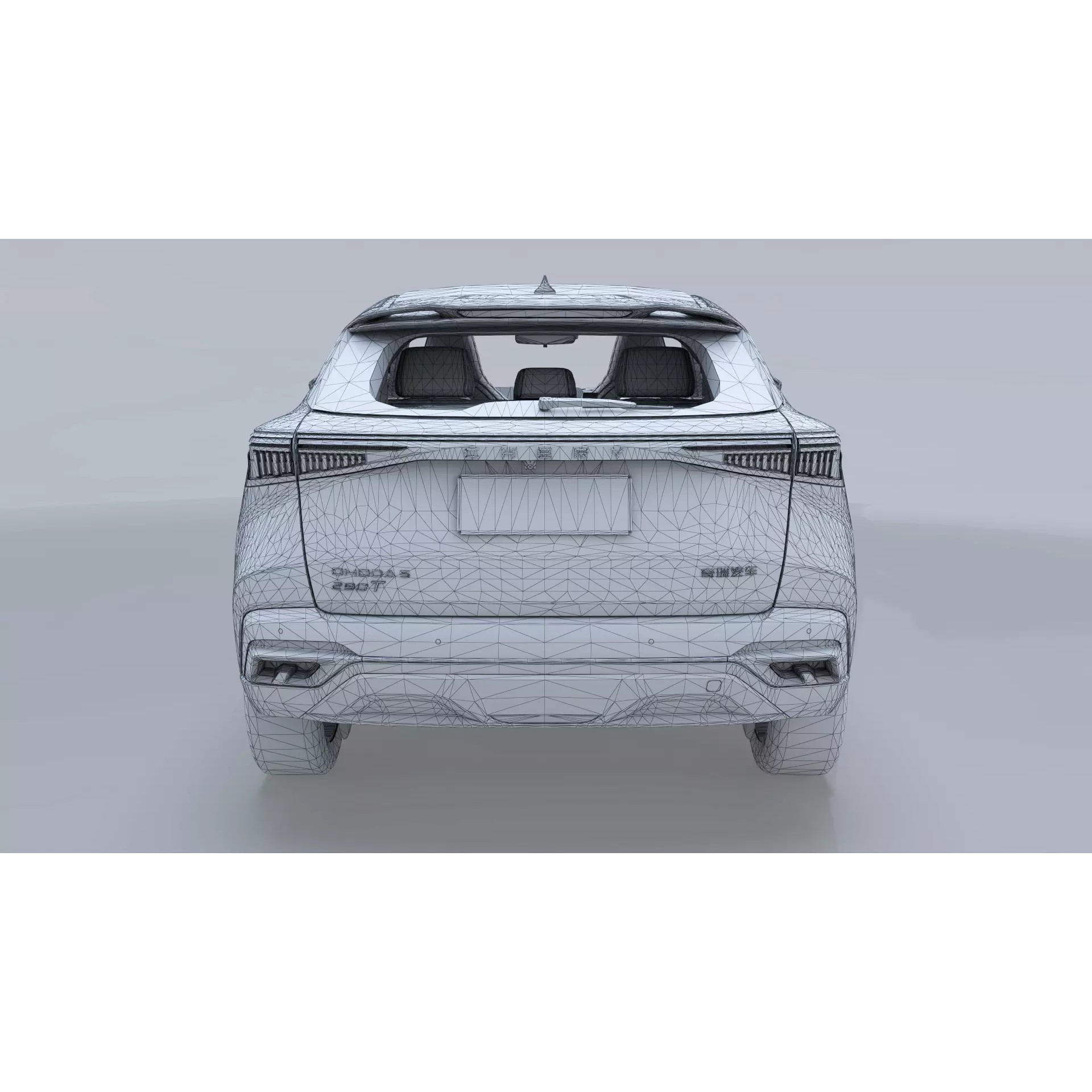 2023 CHERY OMODA 5 - Low-Poly Game-Ready 3D Model - View 21