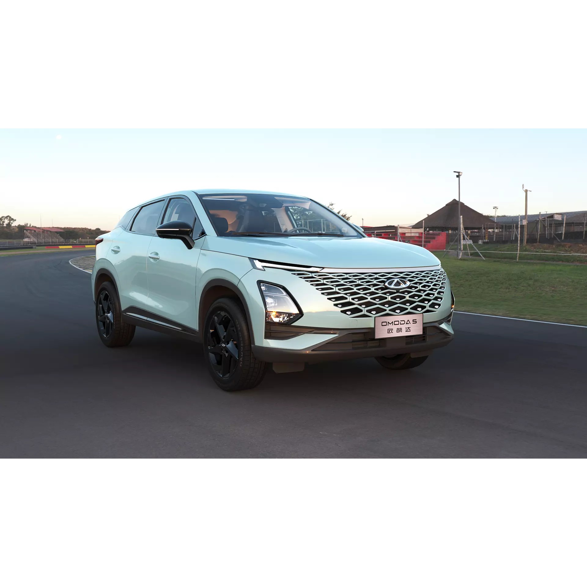 2023 CHERY OMODA 5 - Low-Poly Game-Ready 3D Model - View 4