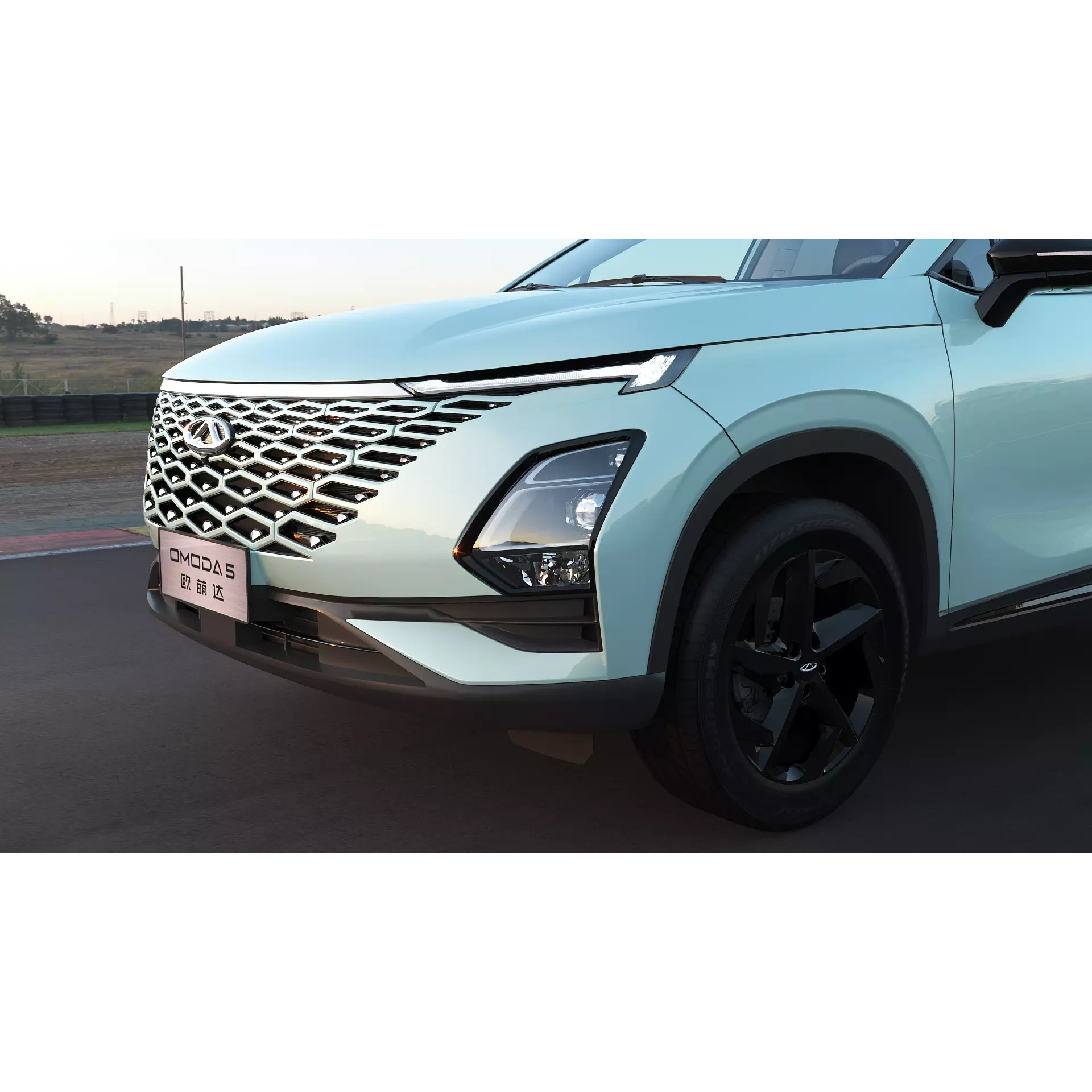 2023 CHERY OMODA 5 - Low-Poly Game-Ready 3D Model - View 5