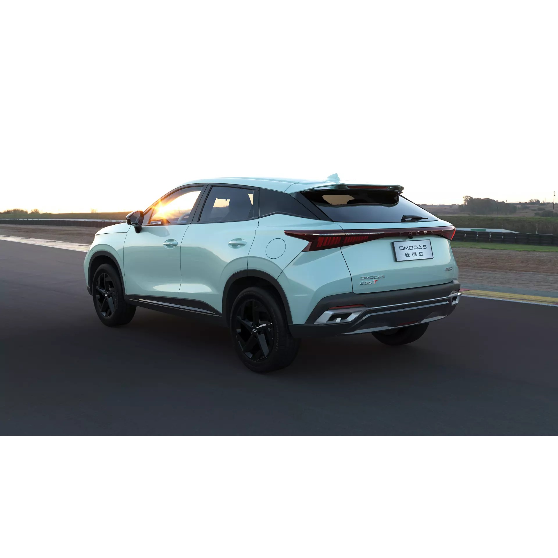 2023 CHERY OMODA 5 - Low-Poly Game-Ready 3D Model - View 9