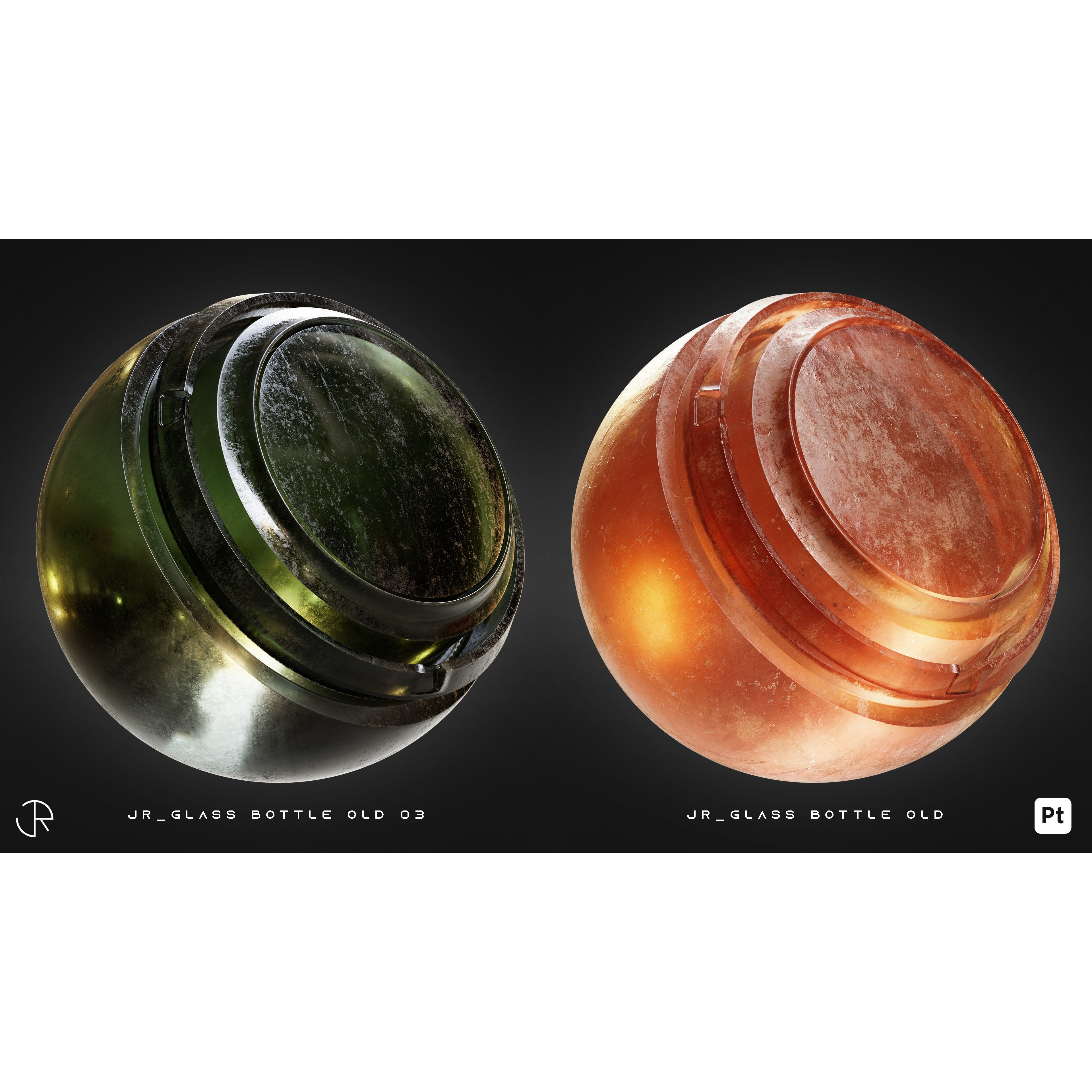 Glass Smart Materials 3D Model – High-Detail Customizable Textures, spsm - View 15