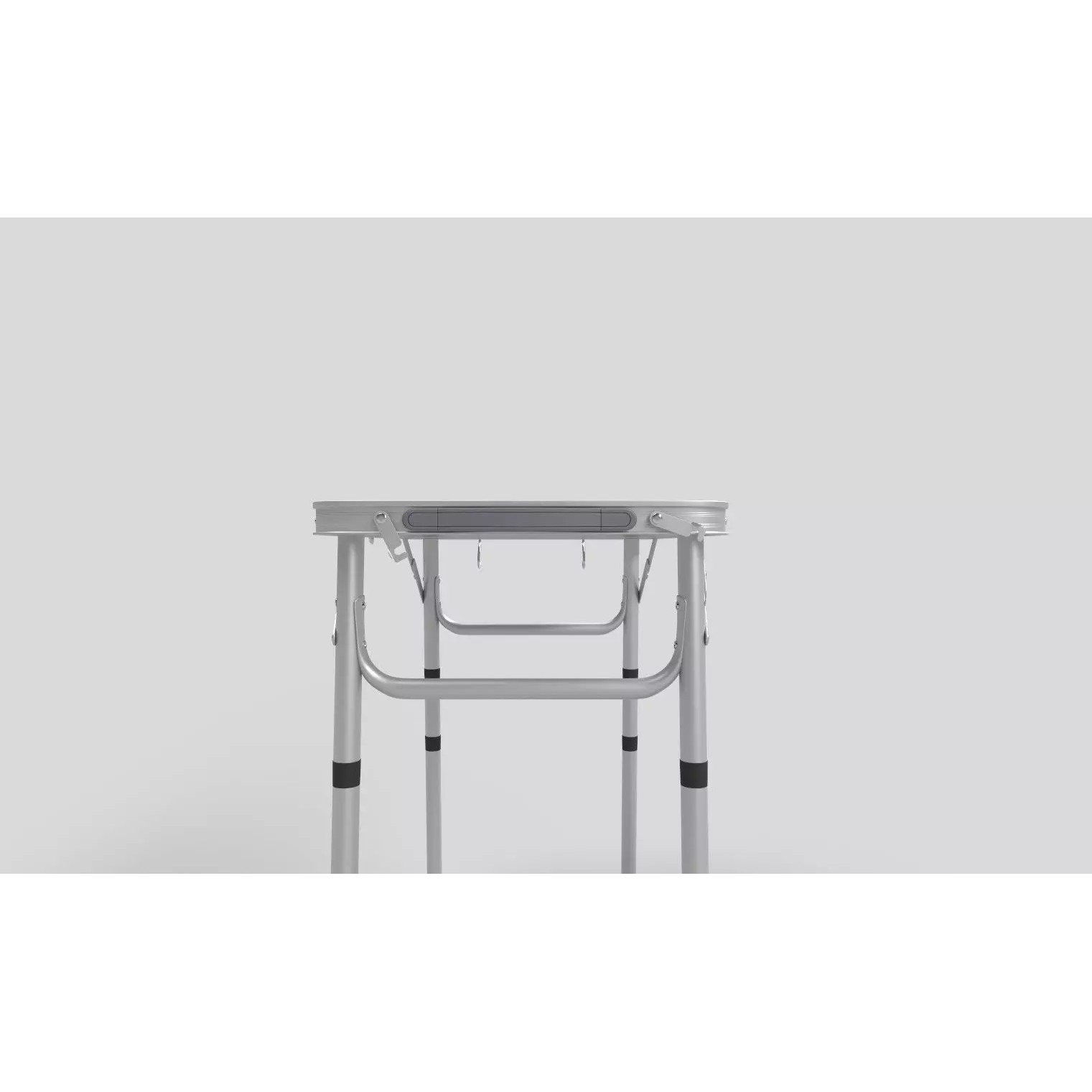 Folding Portable Table 3D Model – Floral Pattern, PBR Textures, FBX, OBJ - View 13