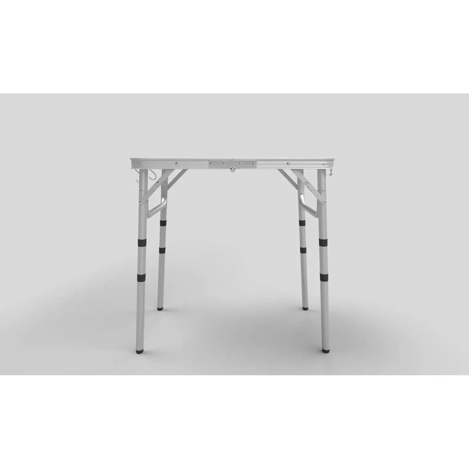 Folding Portable Table 3D Model – Floral Pattern, PBR Textures, FBX, OBJ - View 14