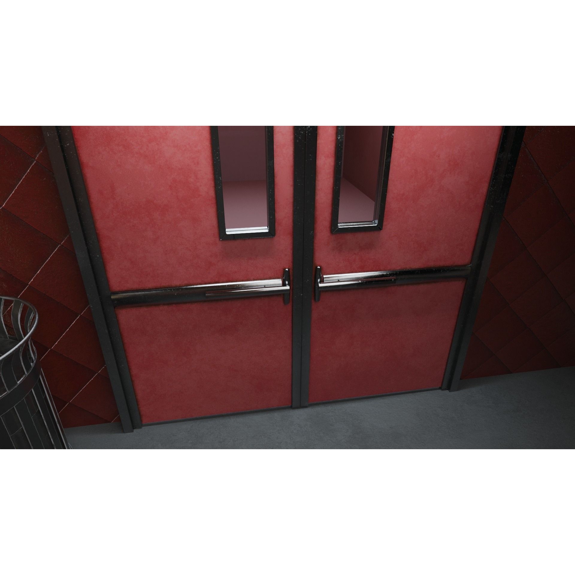 Classic Movie Theater Interior 3D Model – High Poly PBR Asset, FBX - View 14