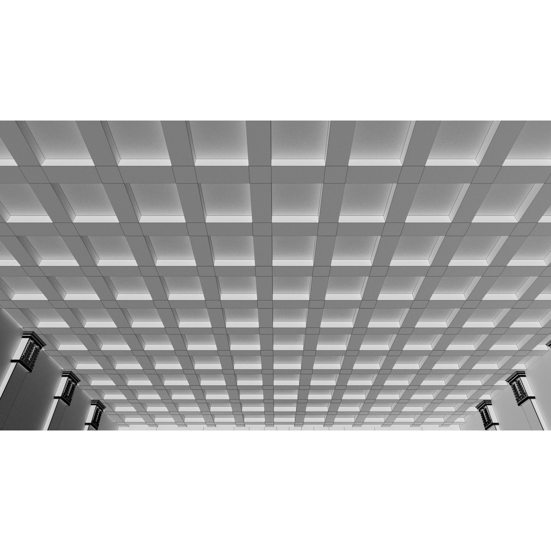 Classic Movie Theater Interior 3D Model – High Poly PBR Asset, FBX - View 42