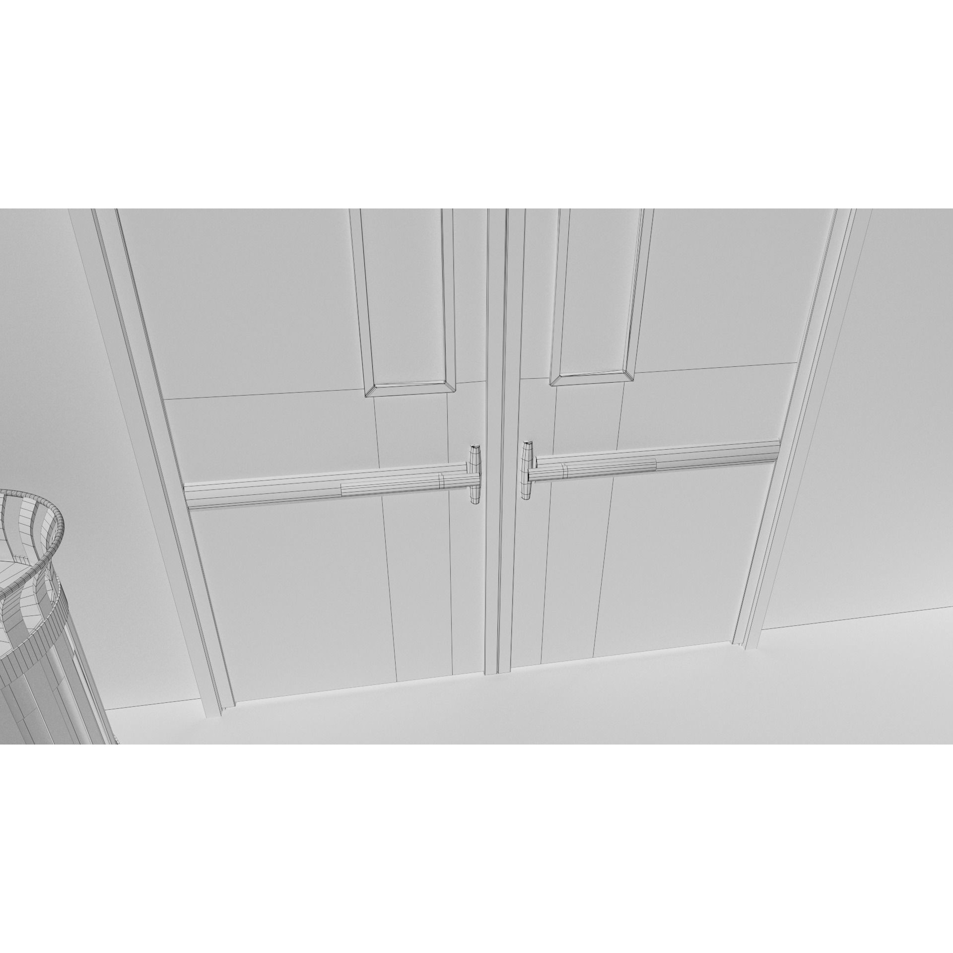 Classic Movie Theater Interior 3D Model – High Poly PBR Asset, FBX - View 46