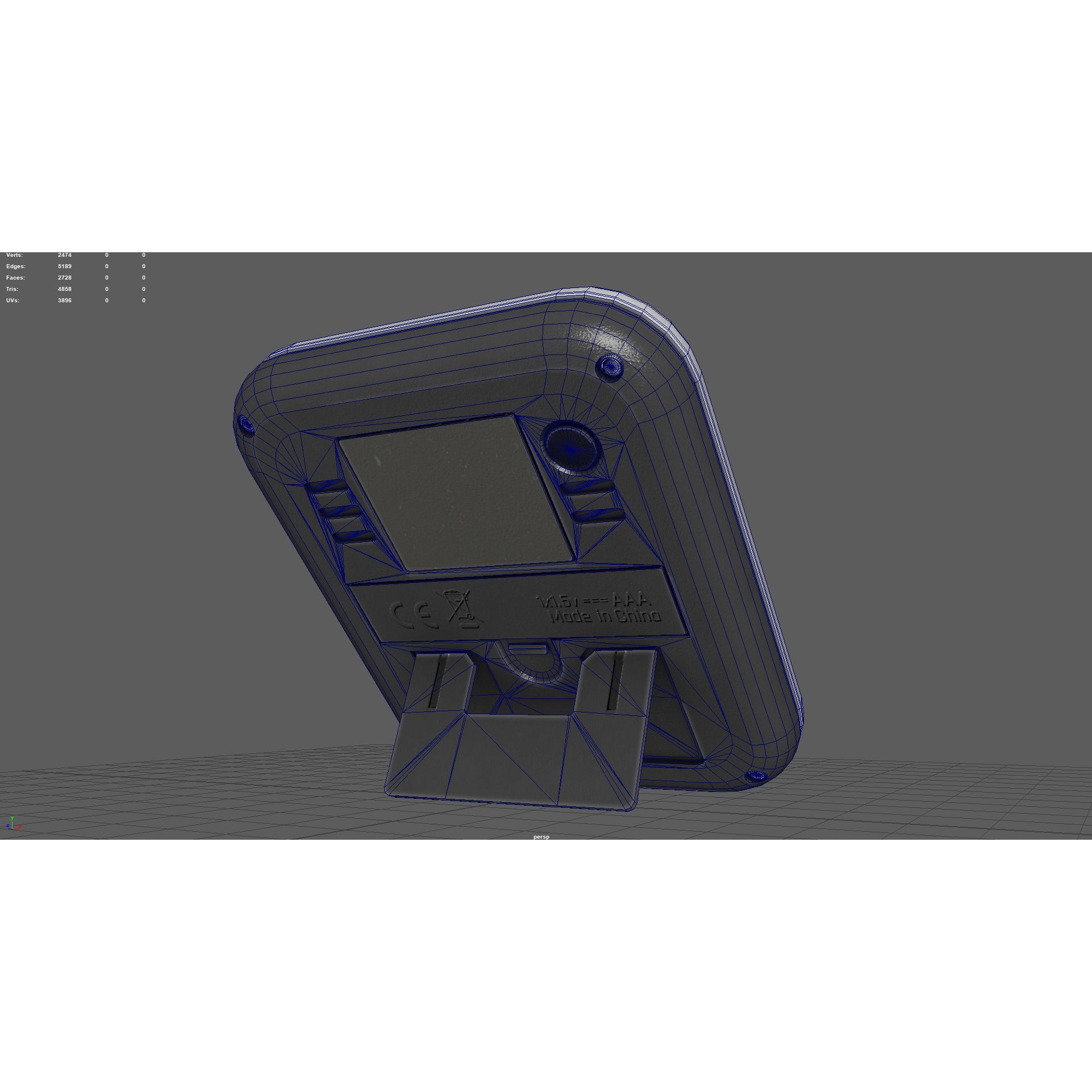 Weather Station 3D Model – Low Poly PBR Asset, Multiple Formats - View 13