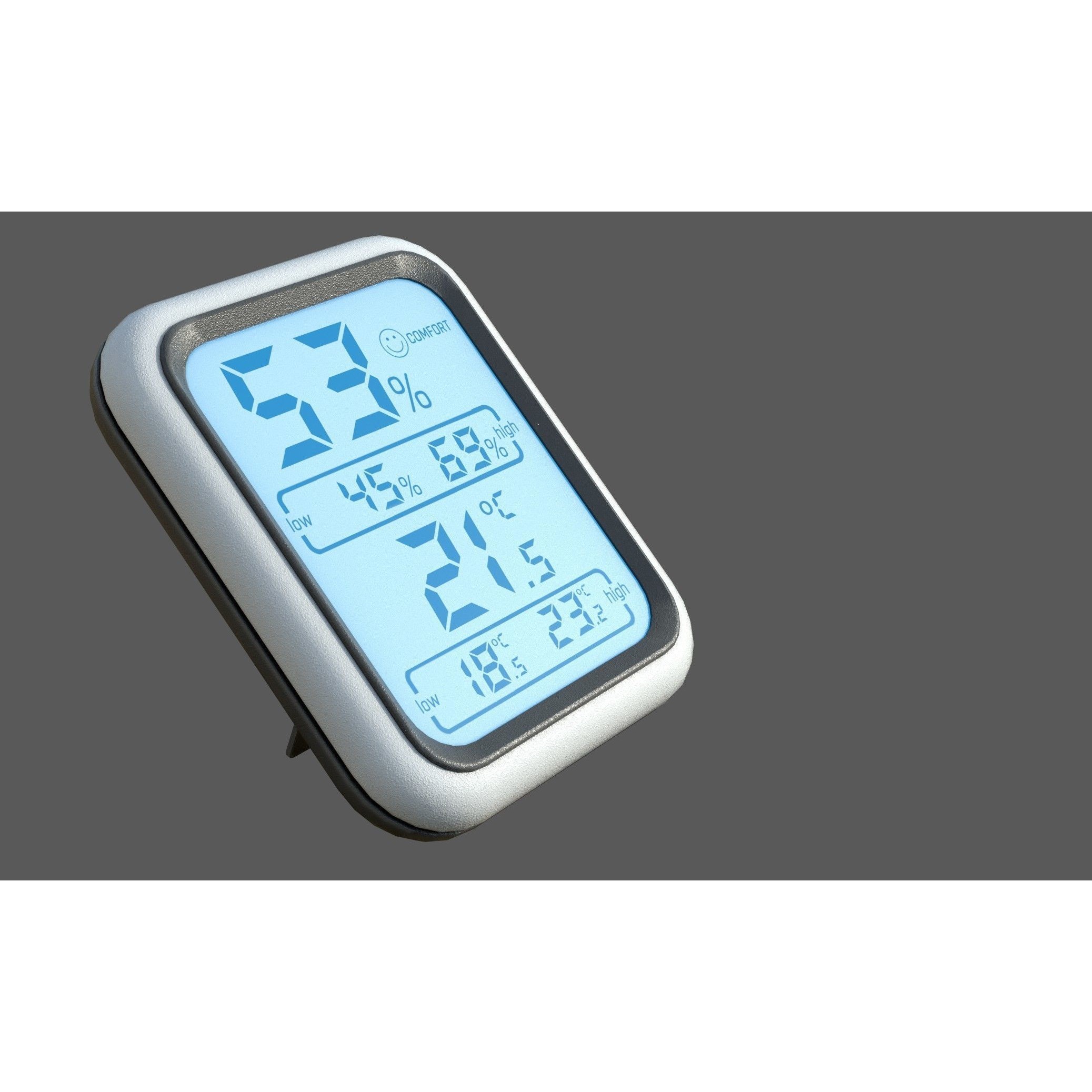 Weather Station 3D Model – Low Poly PBR Asset, Multiple Formats - View 4