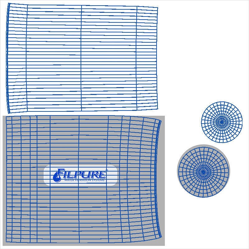 Kitchen Counter 3D Model – PBR Low Poly with Water Filter, FBX - View 12